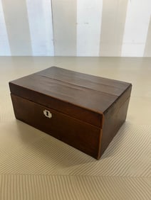 19th Century English Mahogany Box