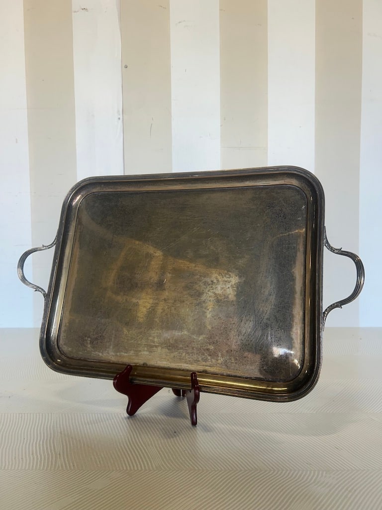 Antique / Vintage Silverplate Tray (1 of 12)