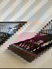 Holmes and Edwards Silverplate Flatware Set in Original Box