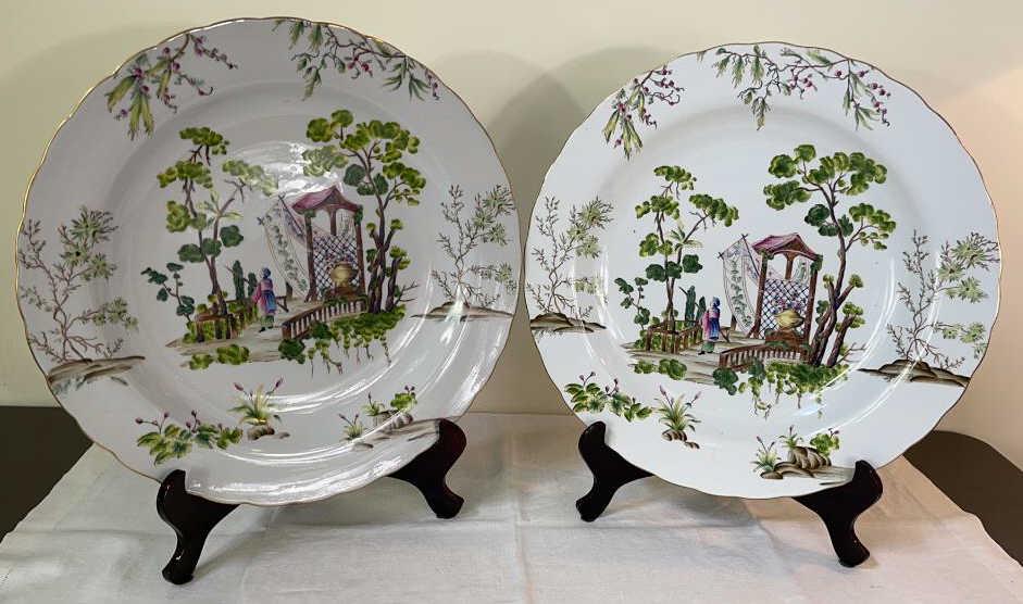 Pair Vintage Speer Collectibles Chargers: 18.25 dia