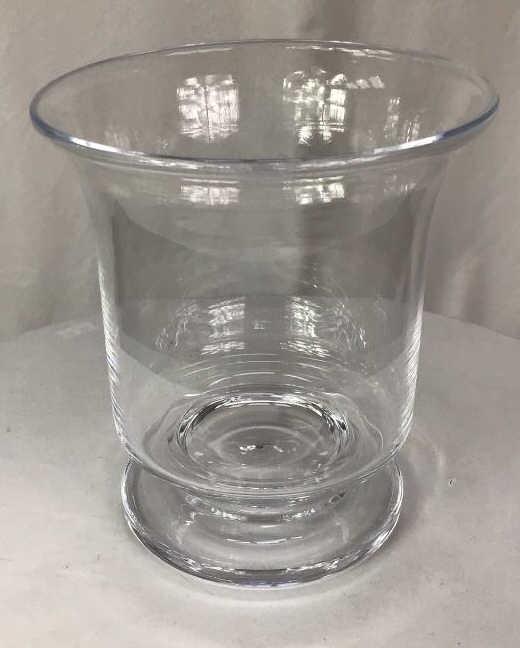 Simon Pearce Crystal Vase: 6.75 tall.
