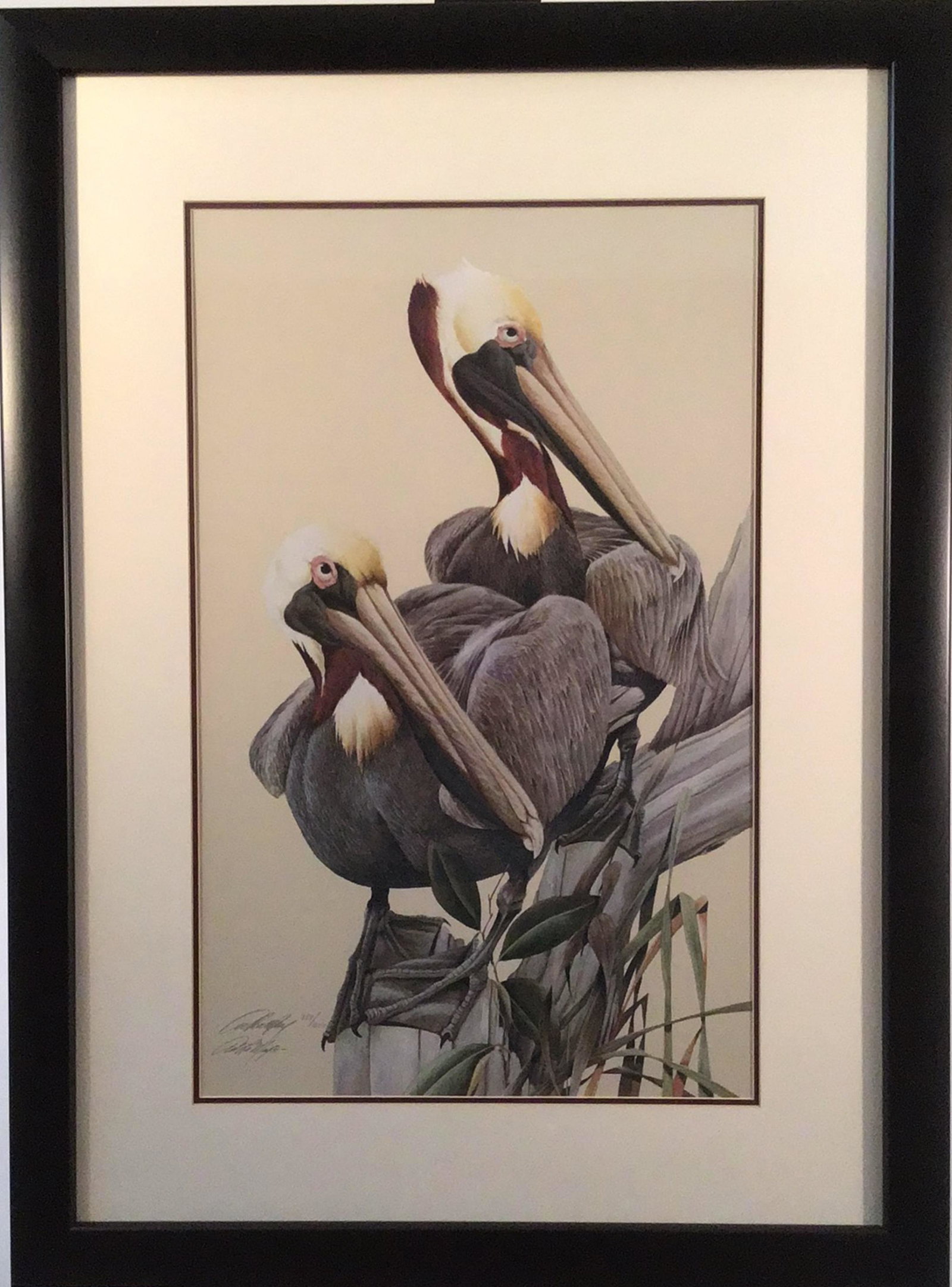 Art LaMay Signed Print: Limited edition print, signed and numbered, 989/1500, 37 X 27.