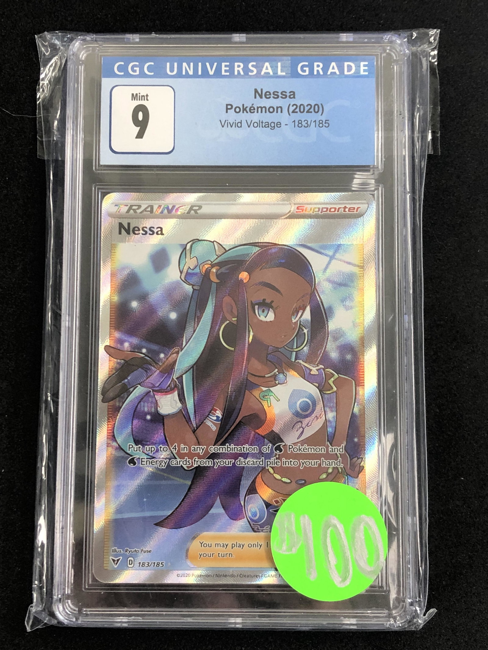 Nessa Full Art Trainer CGC 9 (1 of 1)