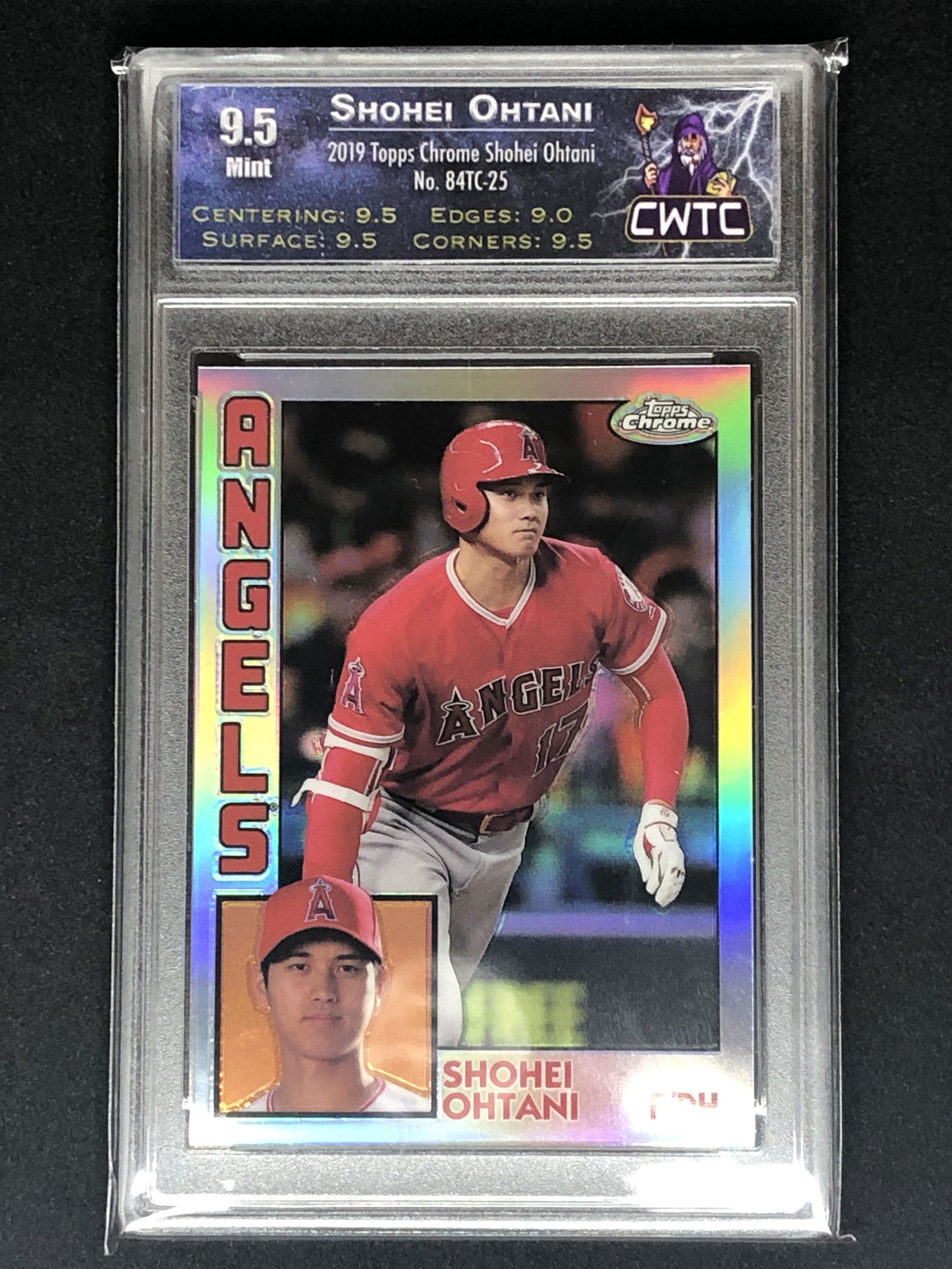 Shohei Ohtani Topps Chrome CWTC 9.5 (1 of 1)
