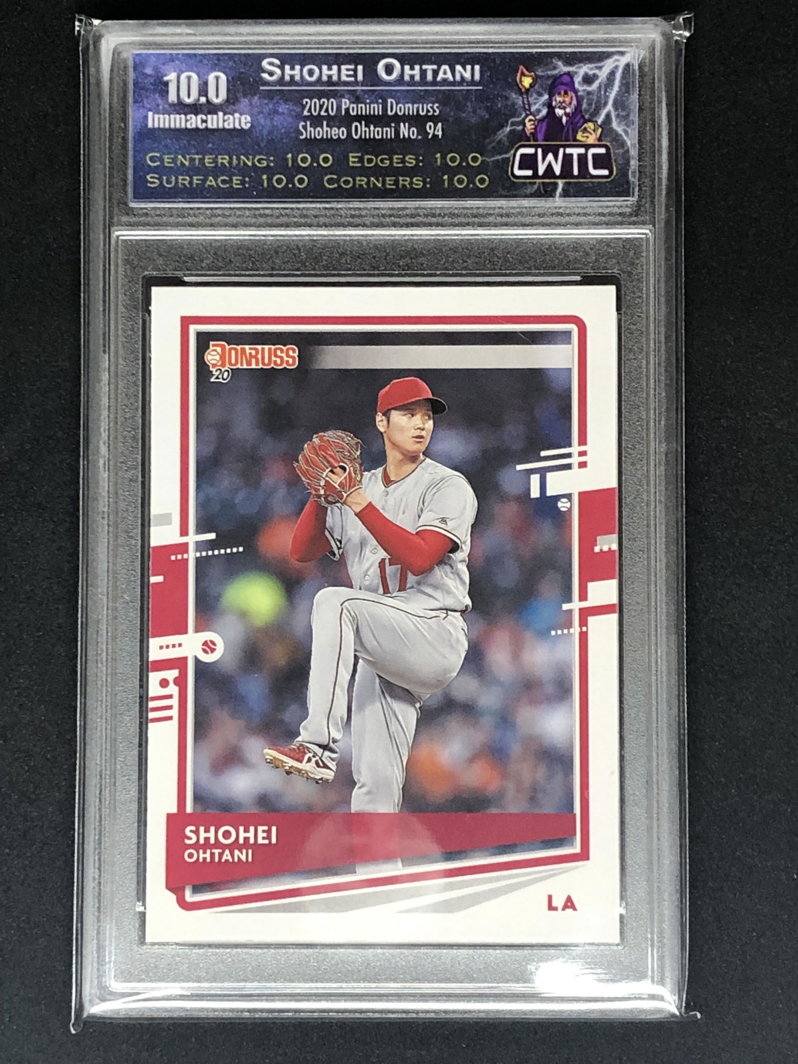 Shohei Ohtani Panini Donruss CWTC Immaculate 10 (1 of 1)