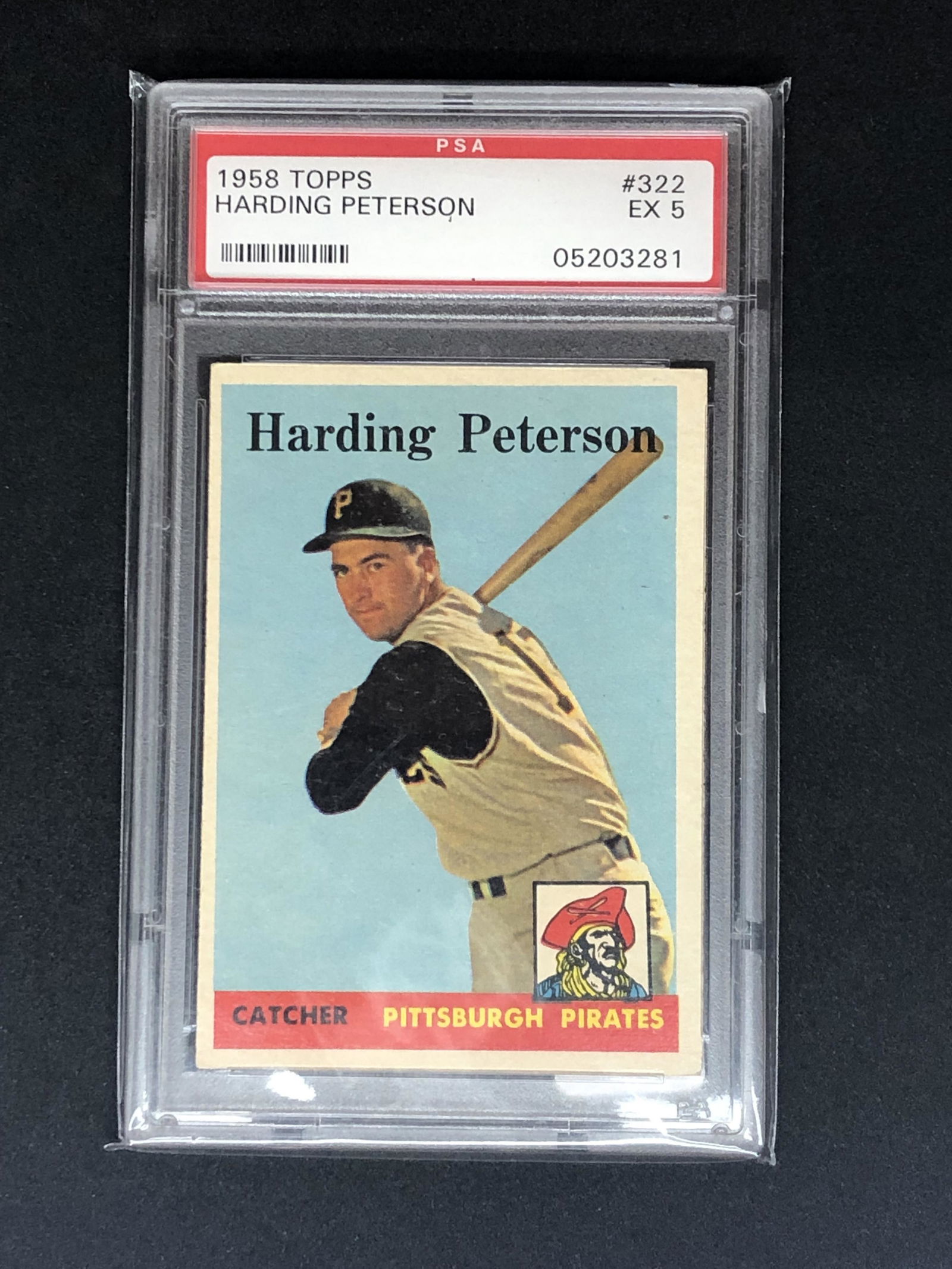 Vintage Harding Peterson 1958 Topps PSA 5 (1 of 1)
