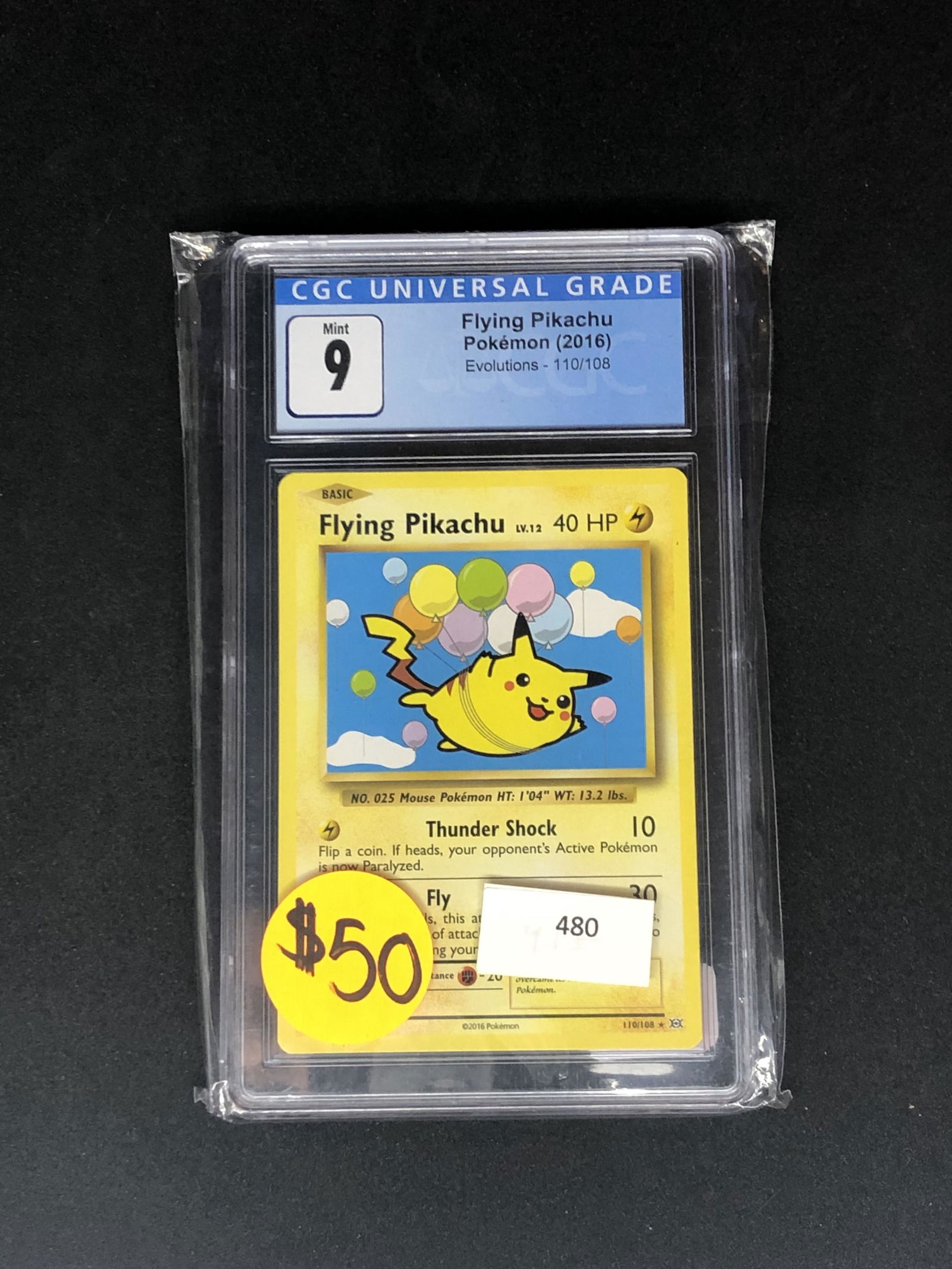 Flying Pikachu CGC 9 (1 of 1)