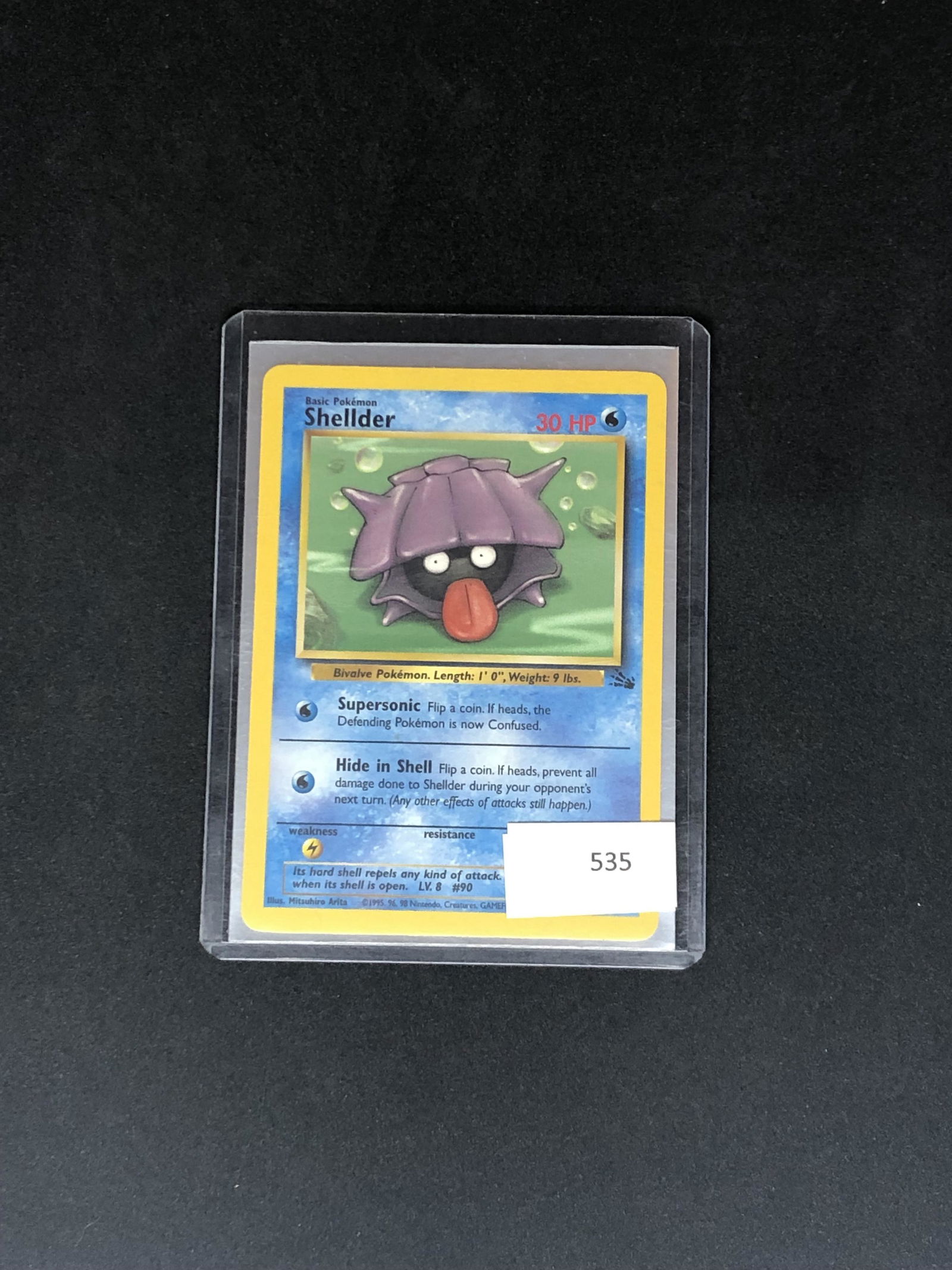 Fossil Set Shellder Pokemon: Fossil Set Shellder Pokemon