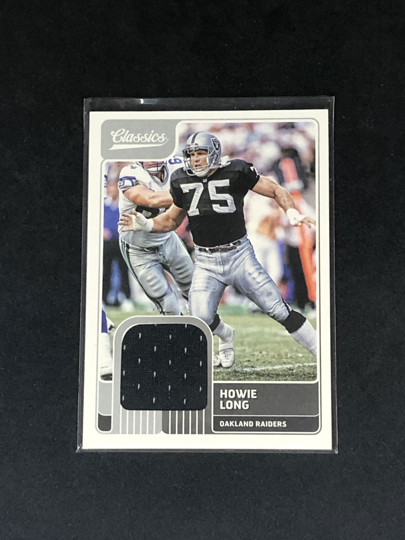 Howie Long Panini Classics Relic (1 of 1)