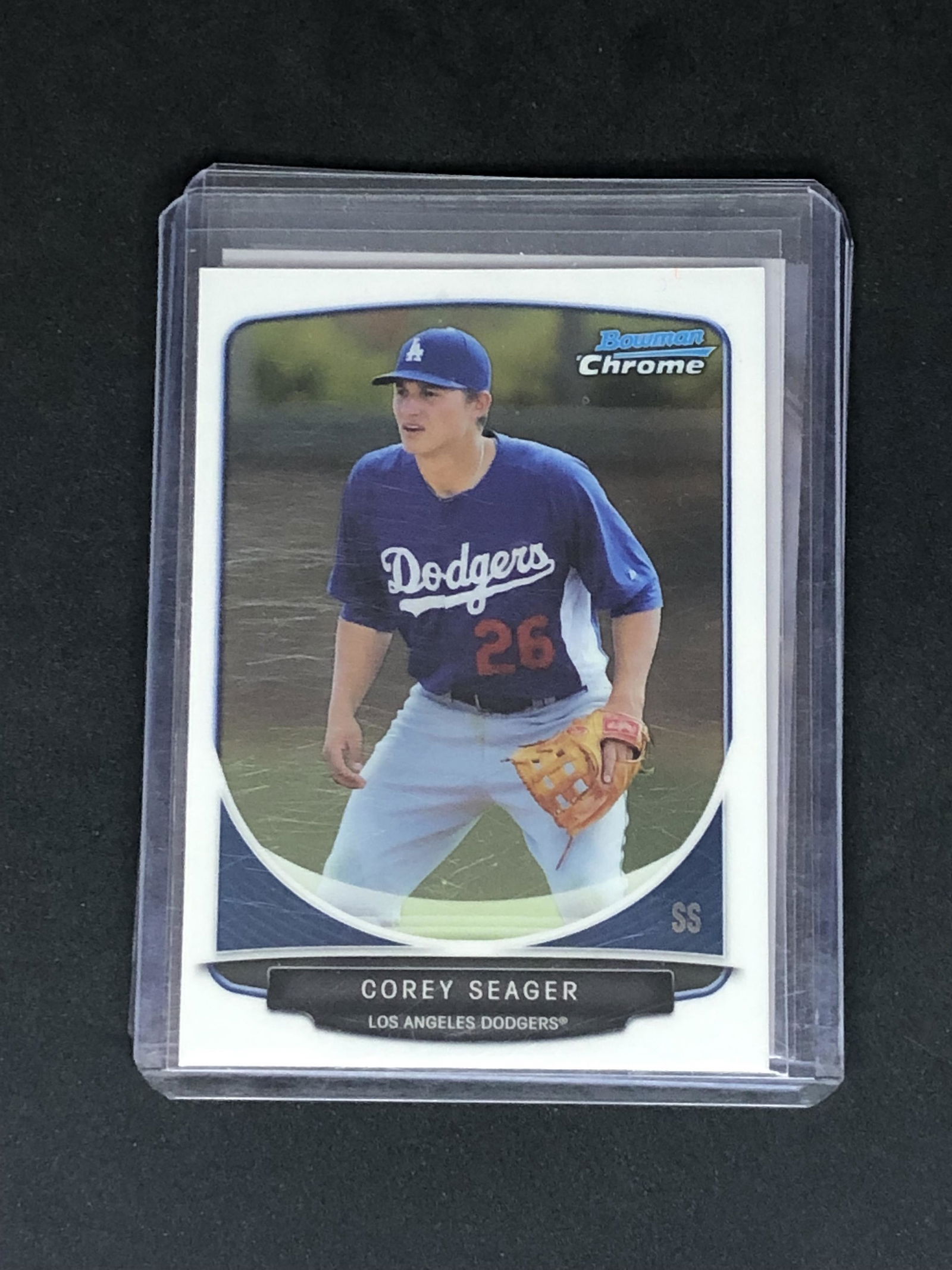Corey Seager Bowman Chrome (1 of 1)