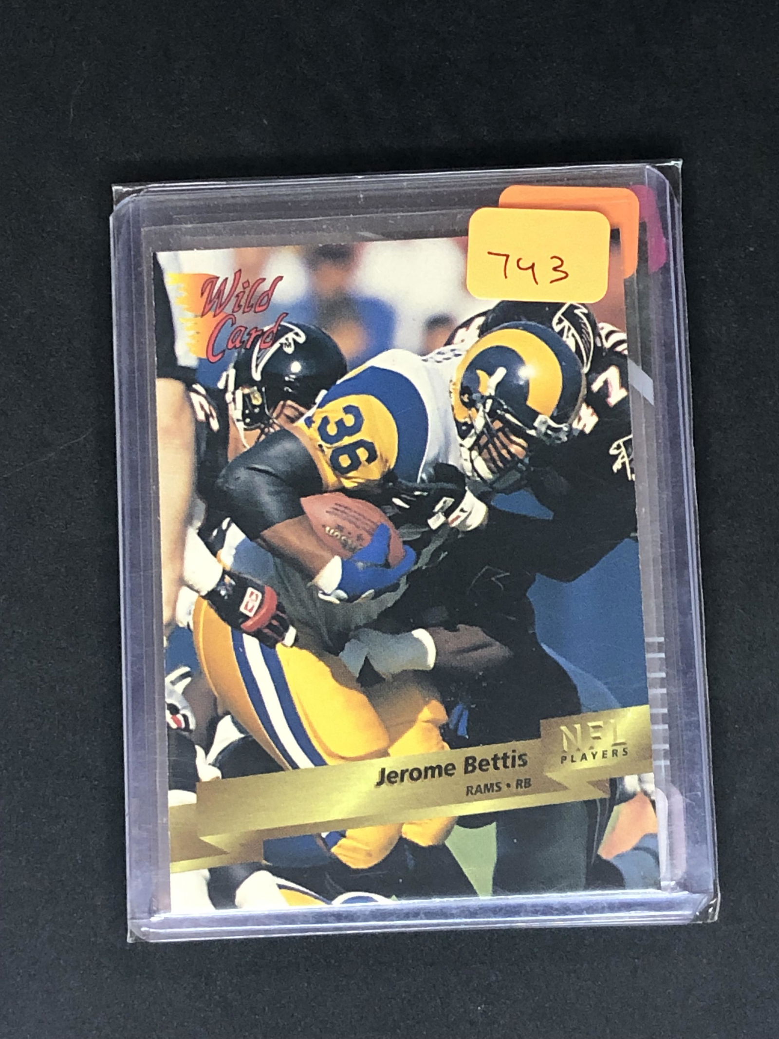 Jerome Bettis Football Card (1 of 1)