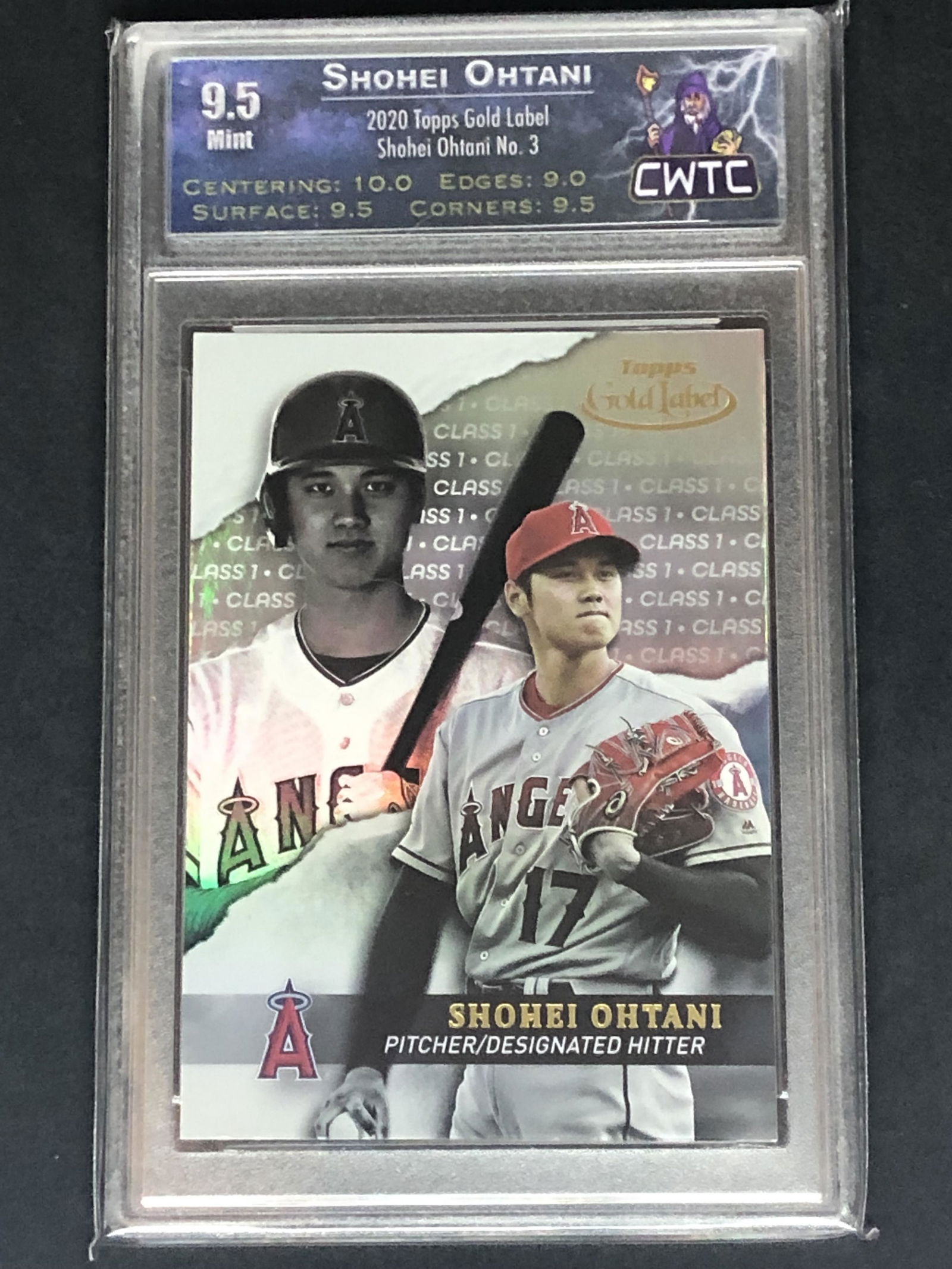 Shohei Ohtani Topps Gold Label CWTC 9.5 (1 of 1)