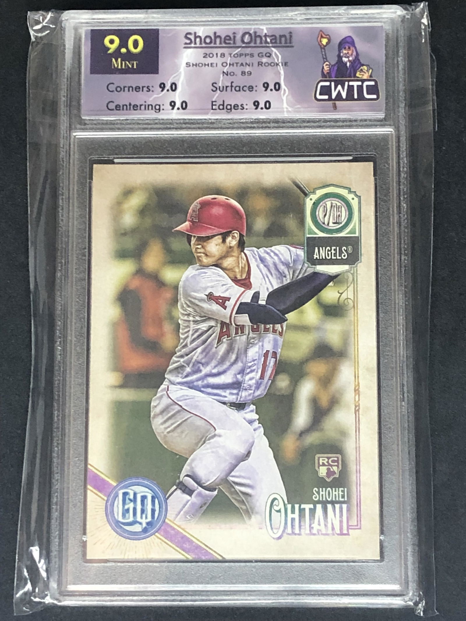 Shohei Ohtani Topps GQ Rookie CWTC 9 (1 of 1)