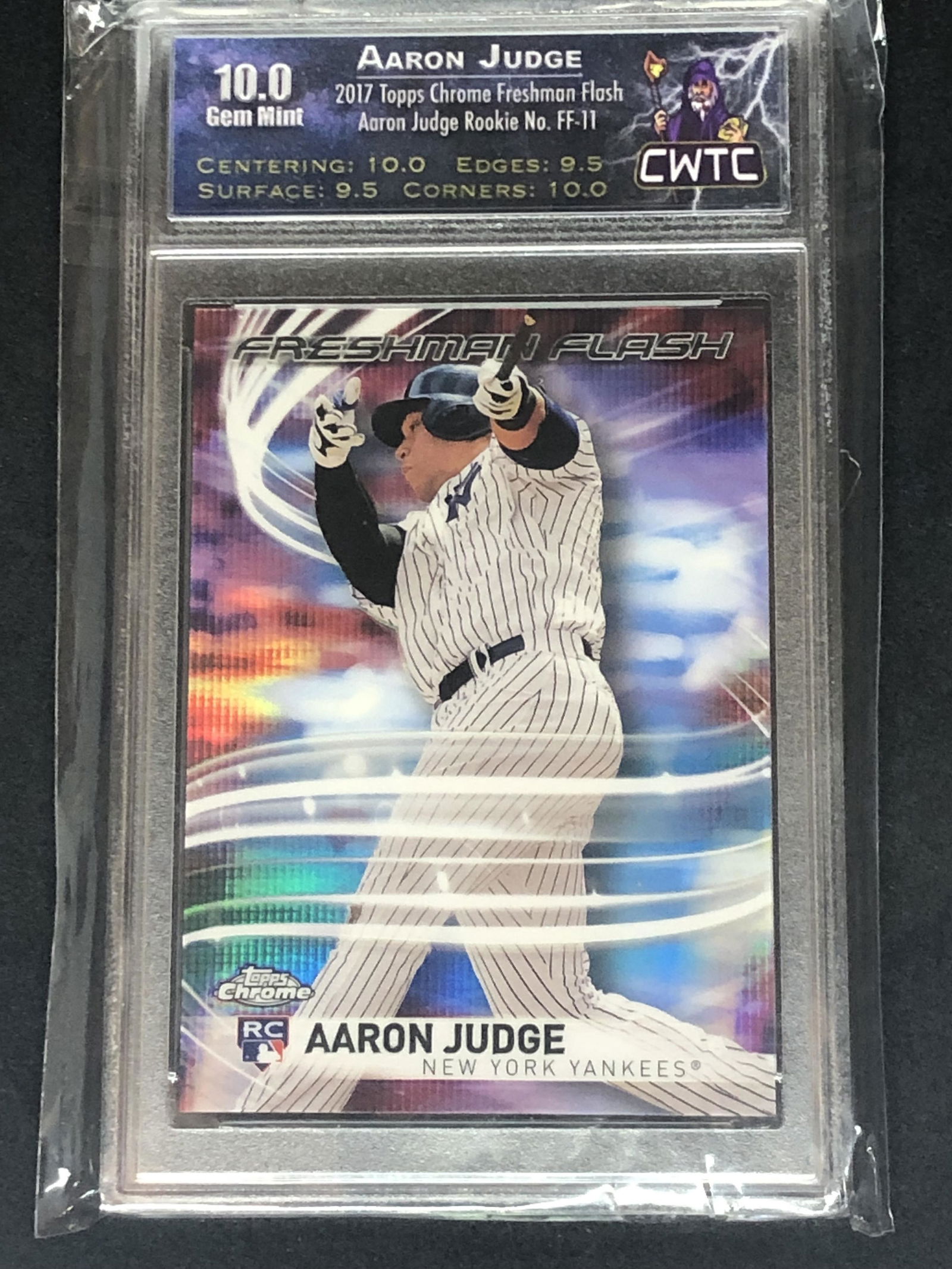 Aaron Judge Topps Chrome Freshman Flash Rookie CWTC 10 (1 of 1)