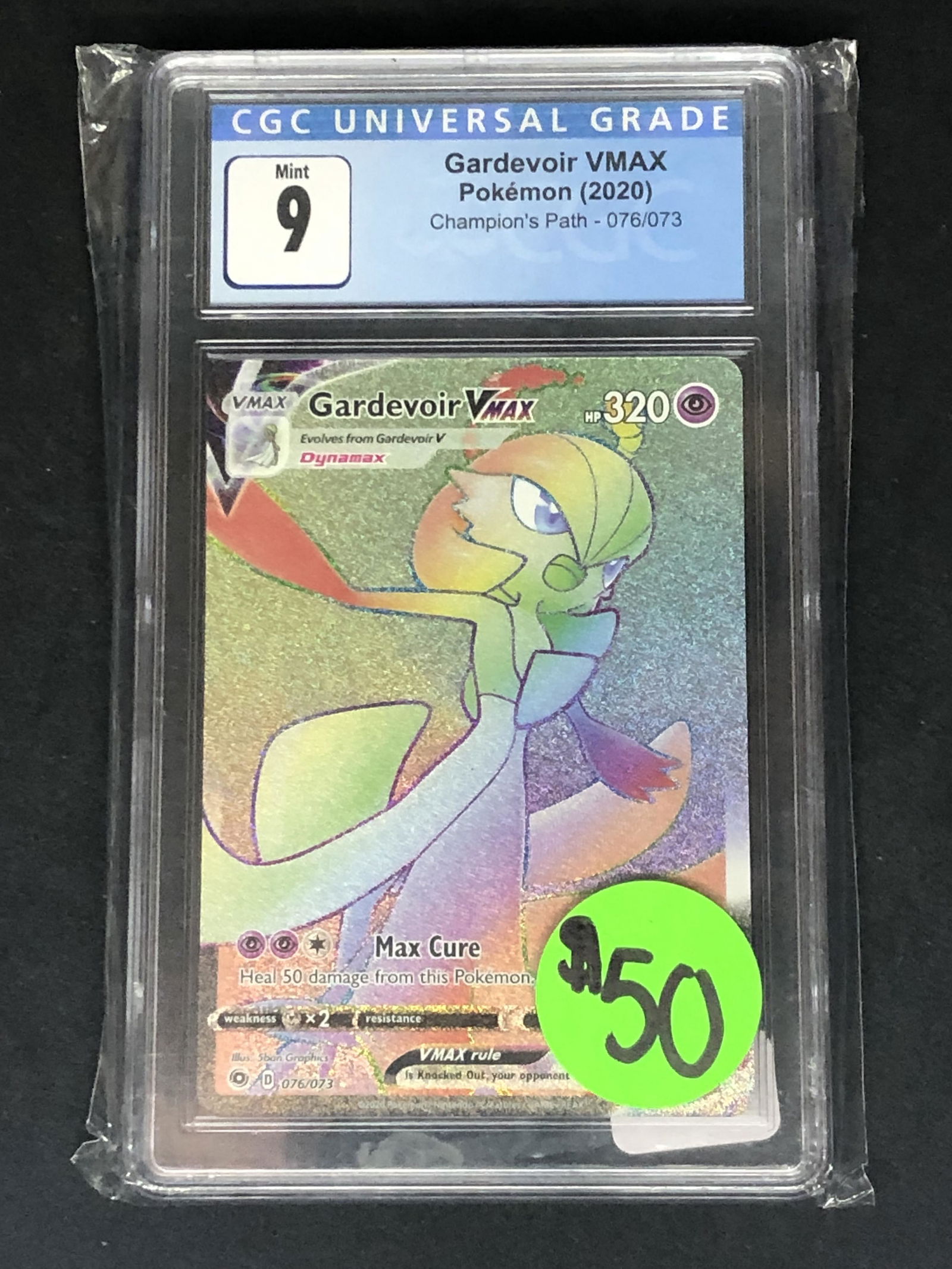 Gardevoir VMAX Secret Rare CGC 9 (1 of 1)