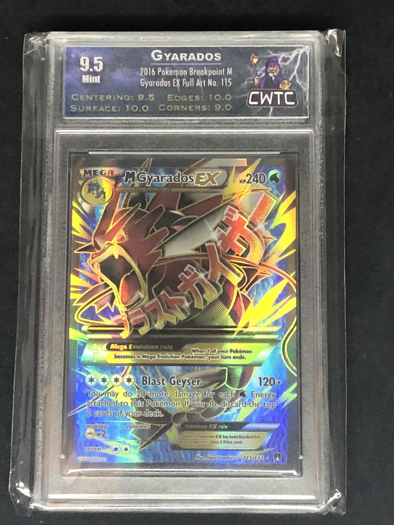 Gyarados Full Art CWTC 9.5 (1 of 1)