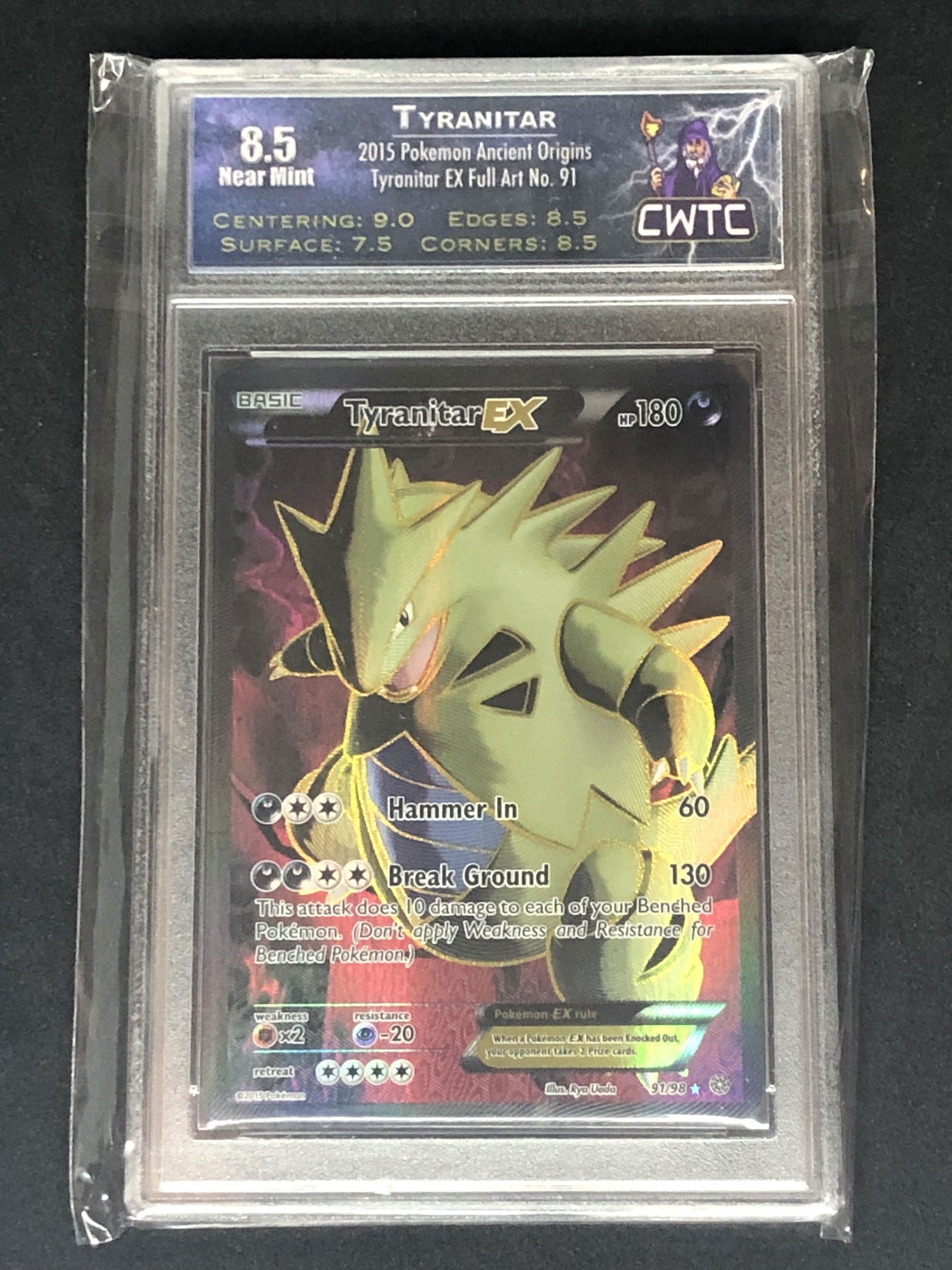 Tyranitar EX Full Art CWTC 8.5 (1 of 1)