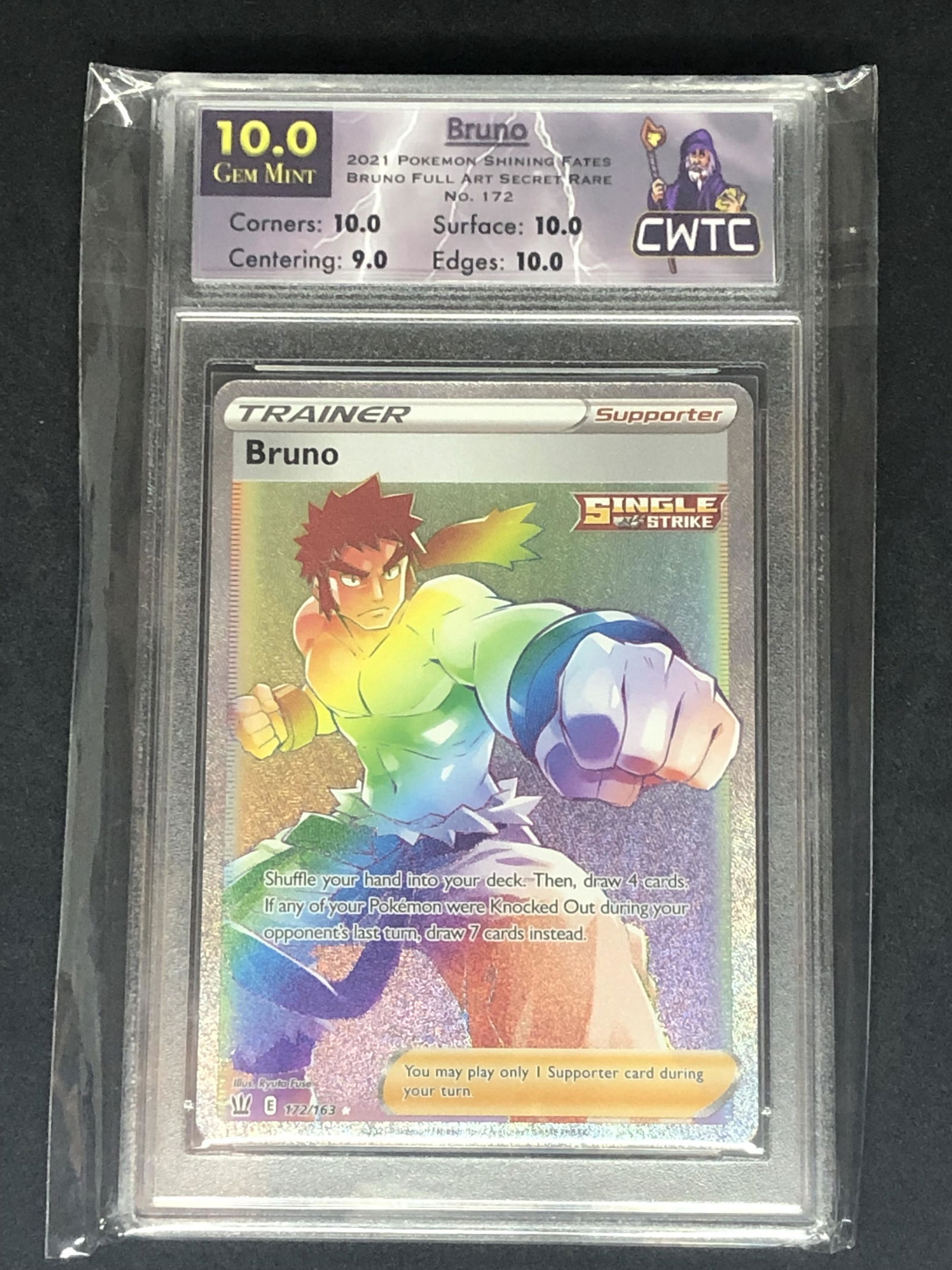 Bruno Full Art Secret Rare CWTC 10 (1 of 1)