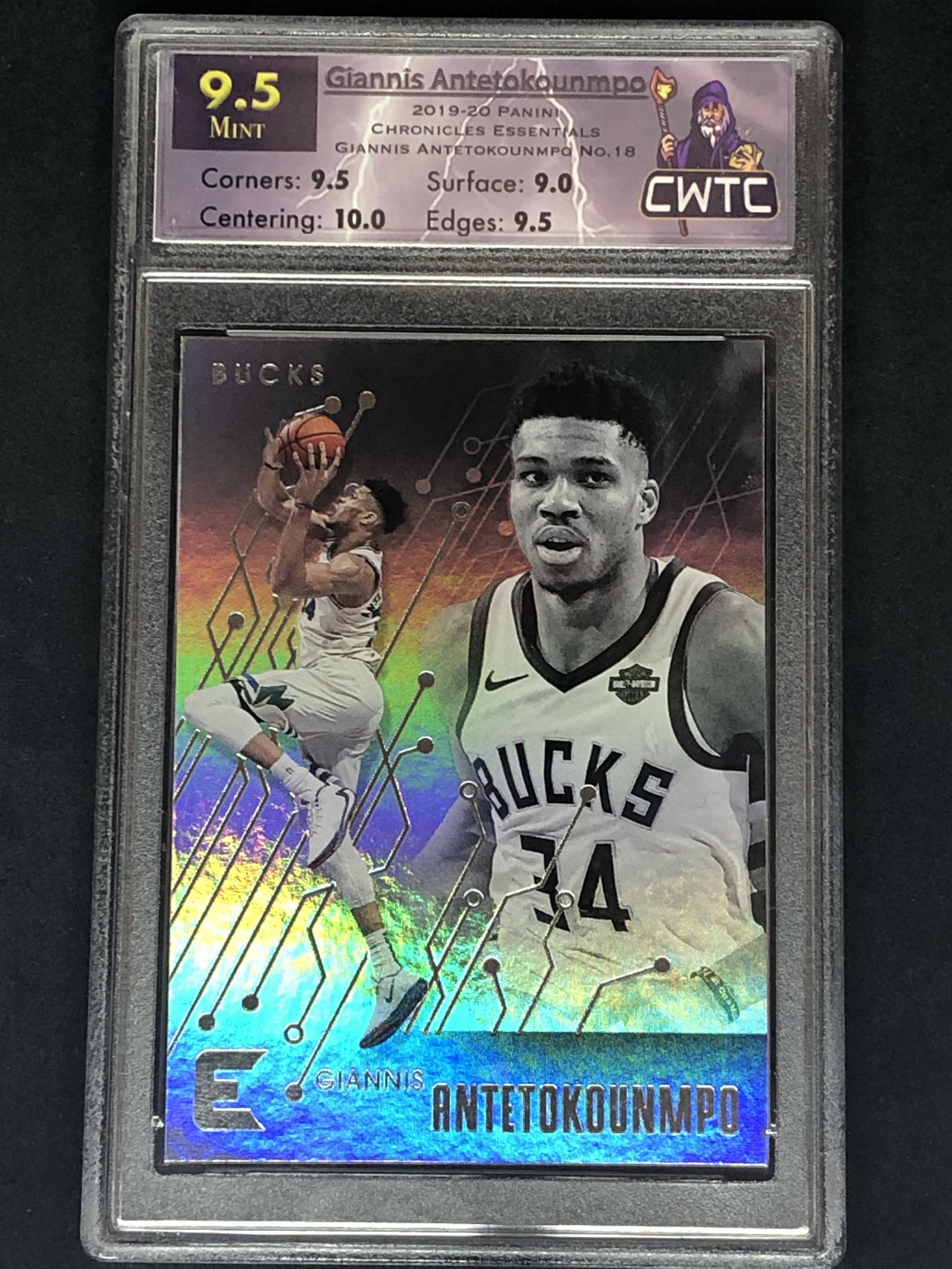 Giannis Antetokounmpo Panini Essentials CWTC 9.5 (1 of 1)