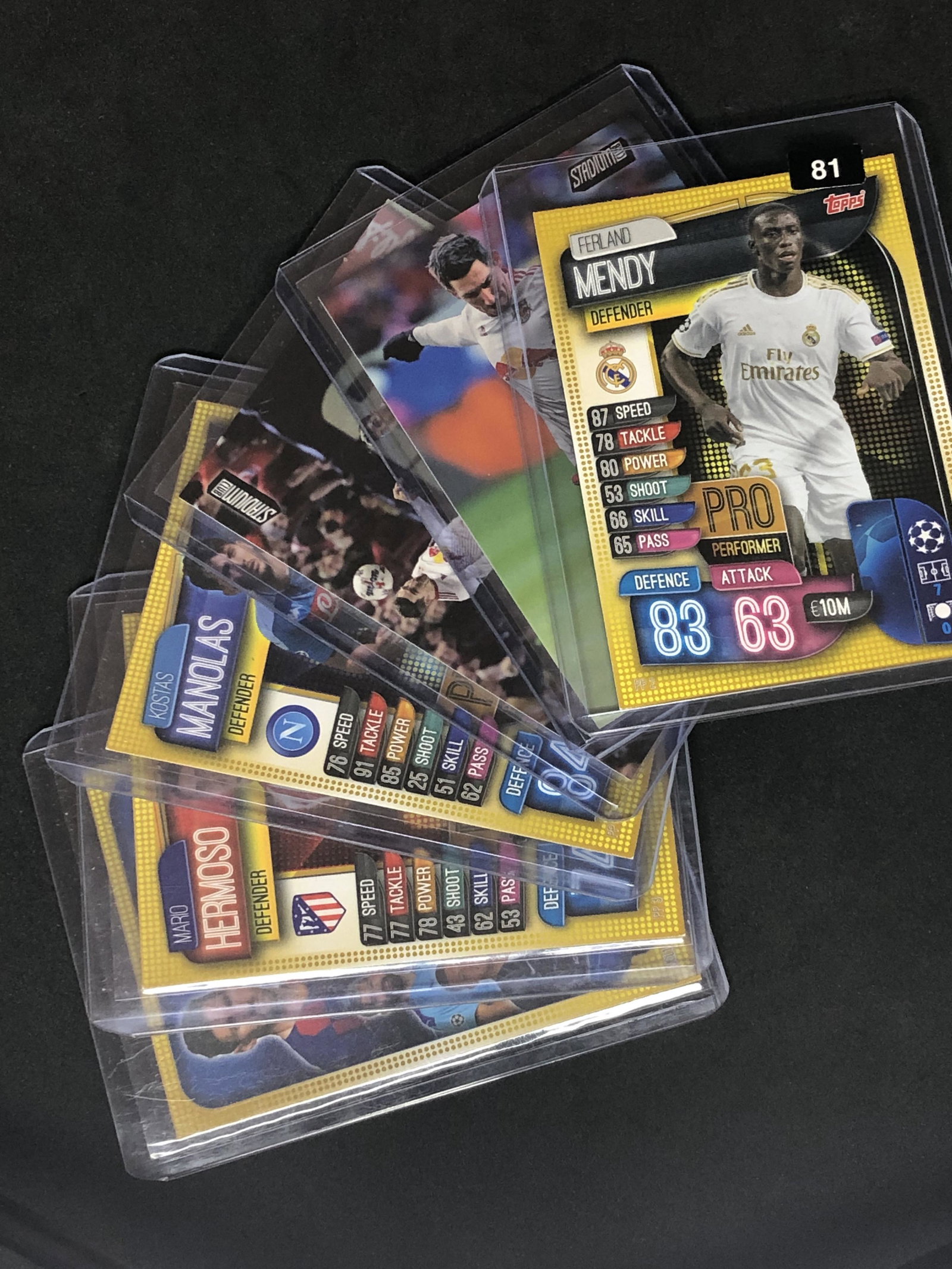 Soccer Cards lot of 6: Soccer Cards lot of 6