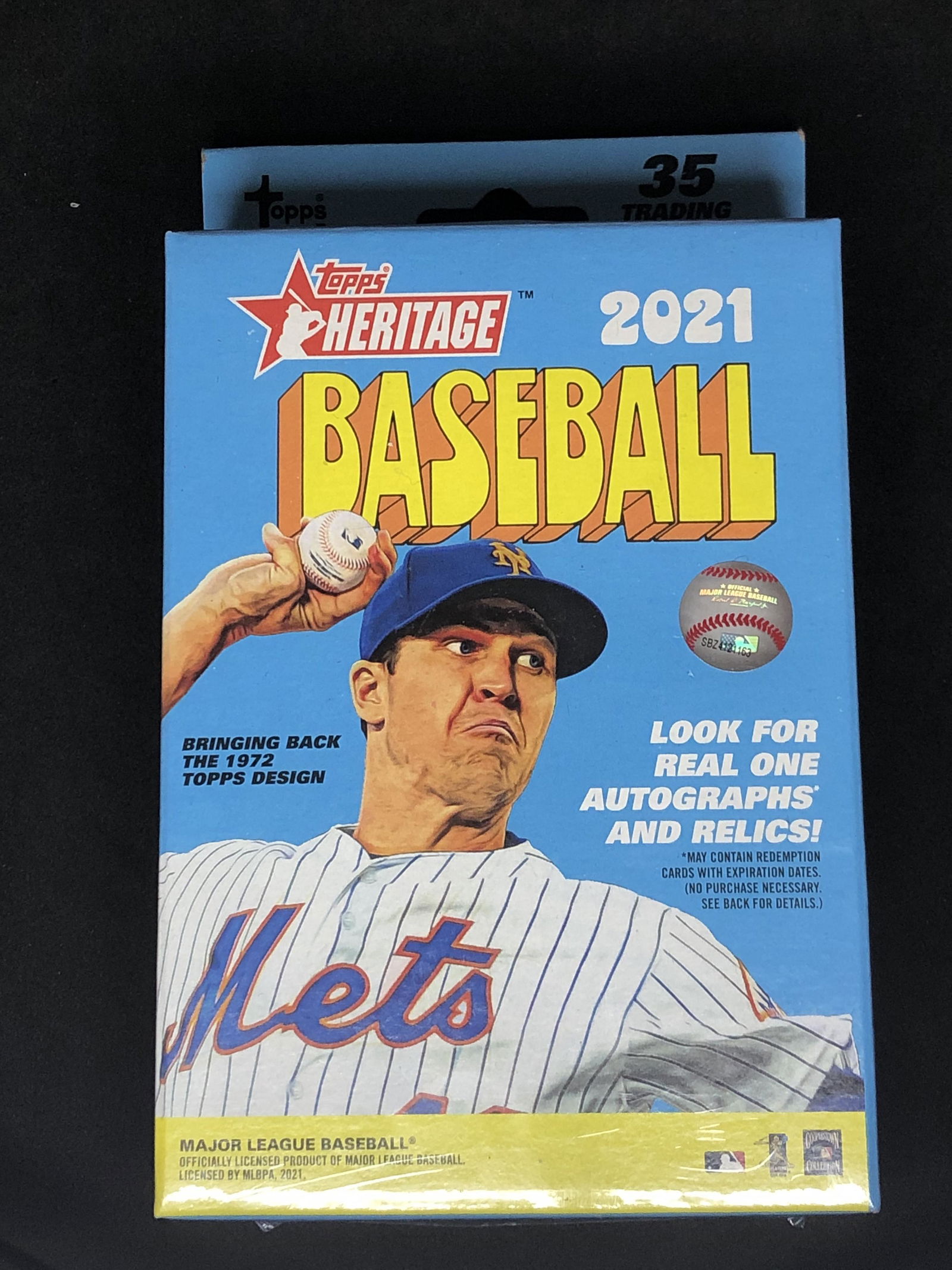 2021 Topps Heritage Sealed Box (1 of 1)