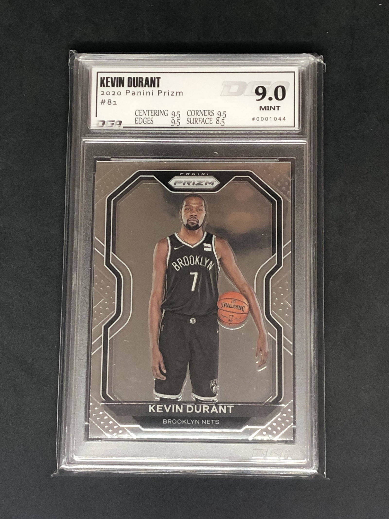 2020 Kevin Durant Panini Prizm DGA 9: 2020 Kevin Durant Panini Prizm DGA 9