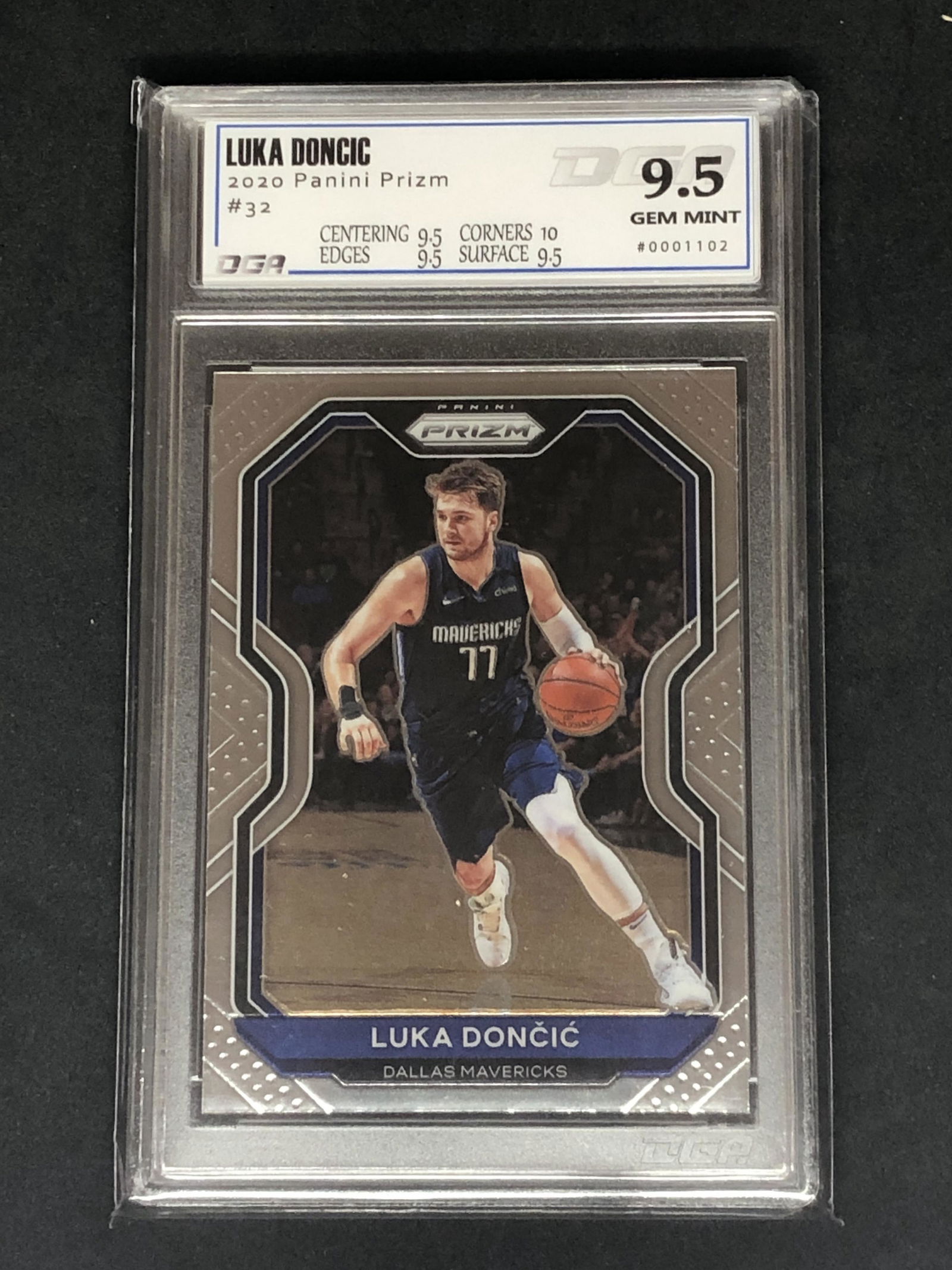Luka Doncic Panini Prizm DGA 9.5 (1 of 1)