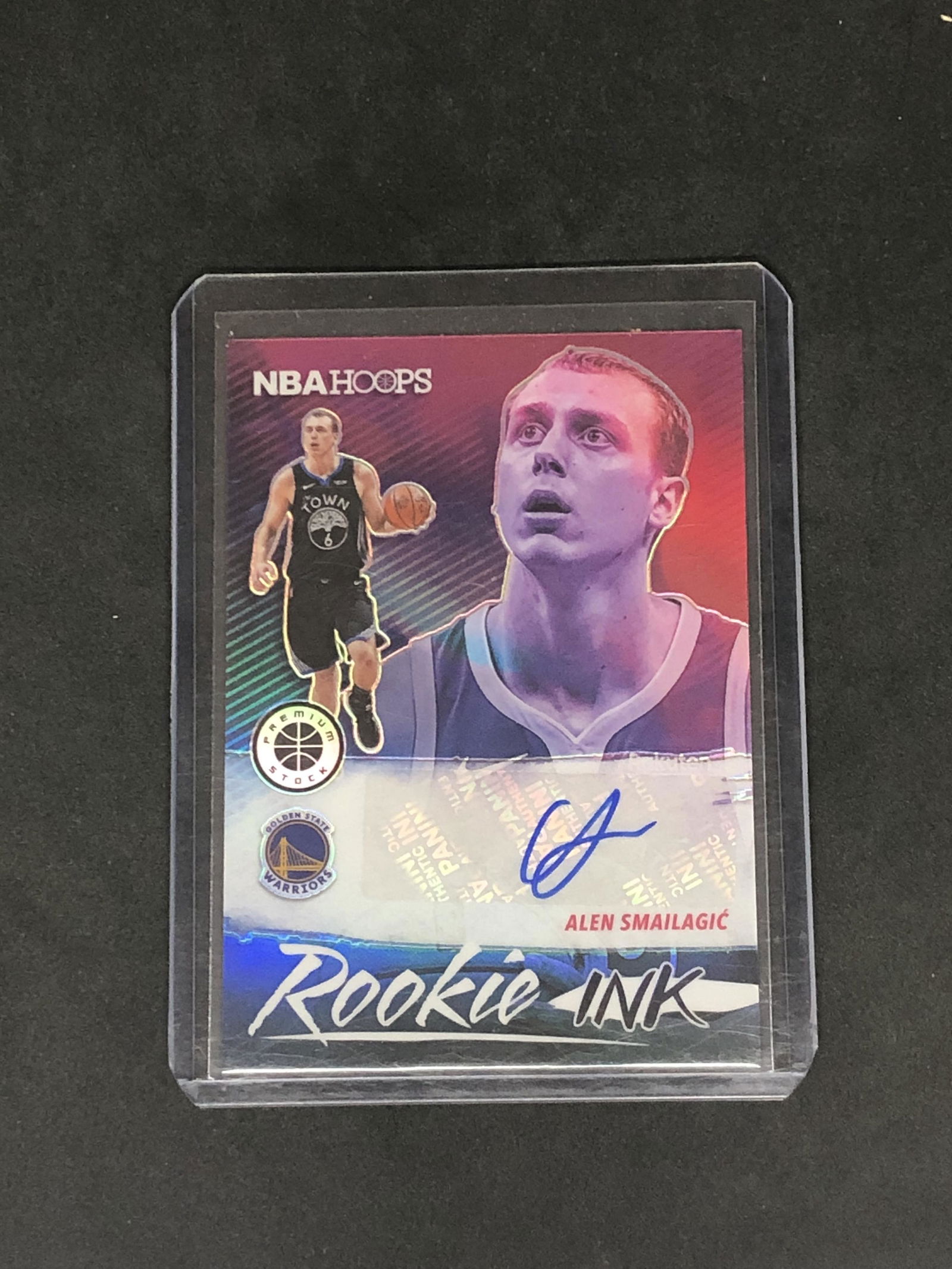 Alen Smailagic Panini NBA Hoops Auto Rookie (1 of 1)