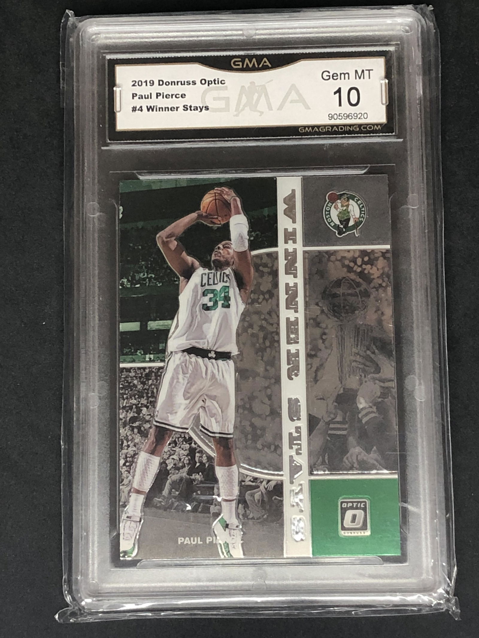 Paul Pierce Panini Donruss Optic Winner Stays GMA 10 (1 of 1)