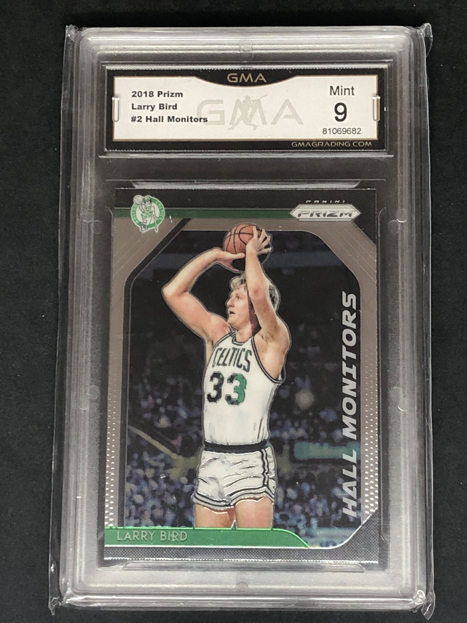 Larry Bird Panini Prizm Hall Monitors GMA 9: Larry Bird Panini Prizm Hall Monitors GMA 9