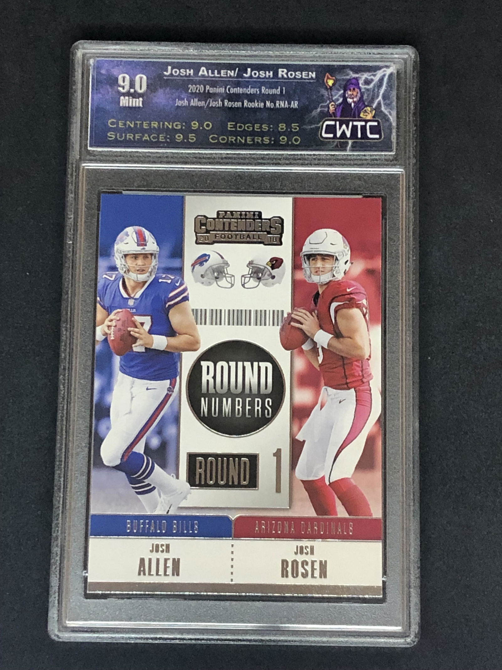 Josh Allen/ Josh Rosen Panini Contenders Rookie CWTC 9 (1 of 1)