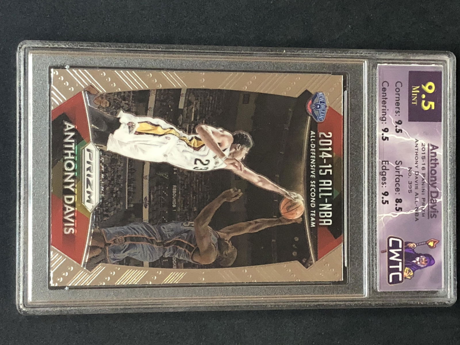 Anthony Davis Panini Prizm CWTC 9.5 (1 of 1)