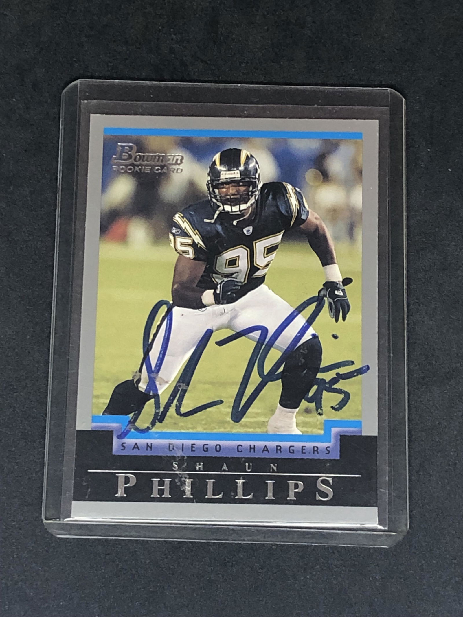 Shaun Phillips Bowman Rookie Auto (1 of 1)