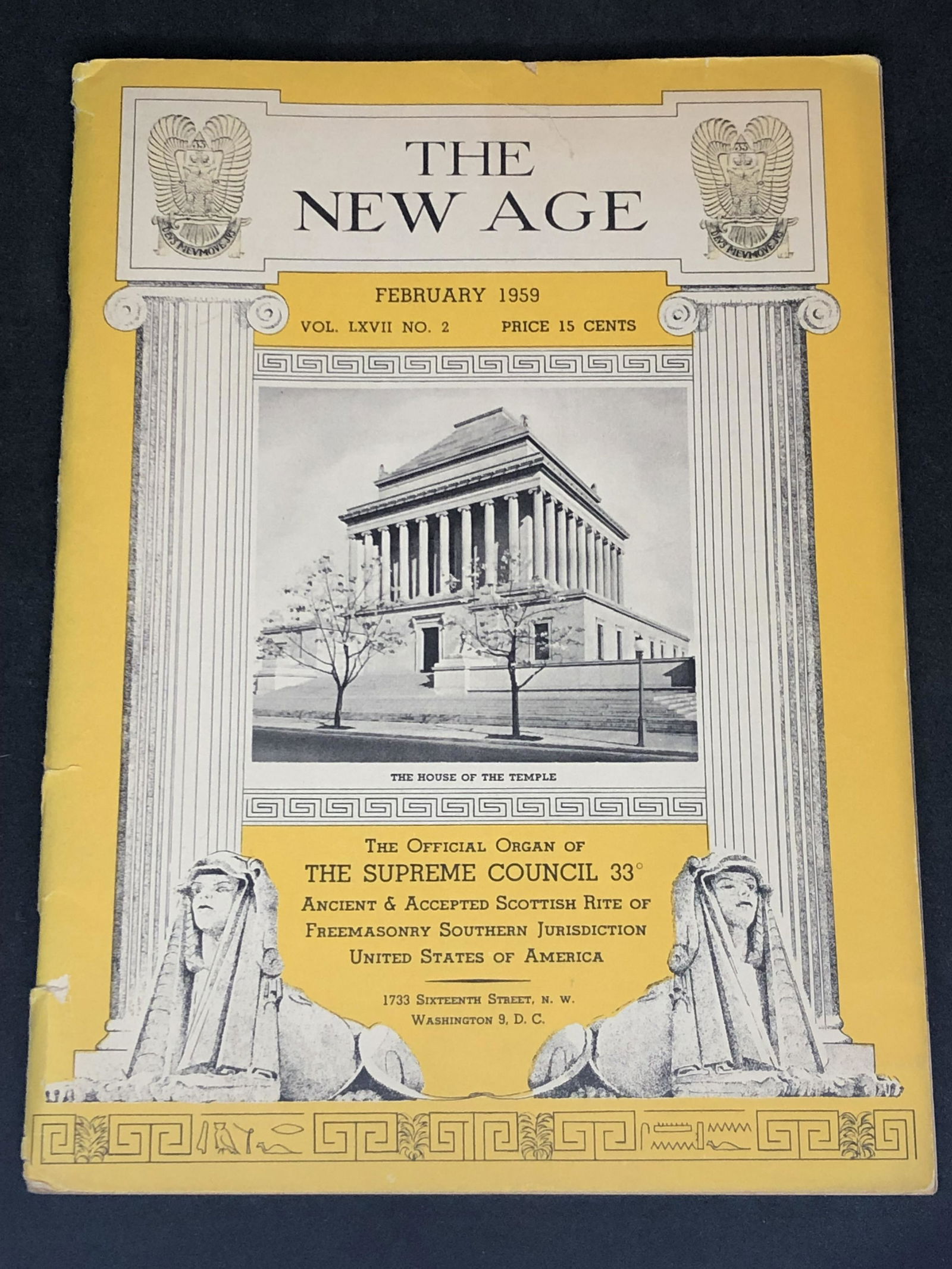 1950s The New Age Free Mason Monthly Publication (1 of 1)