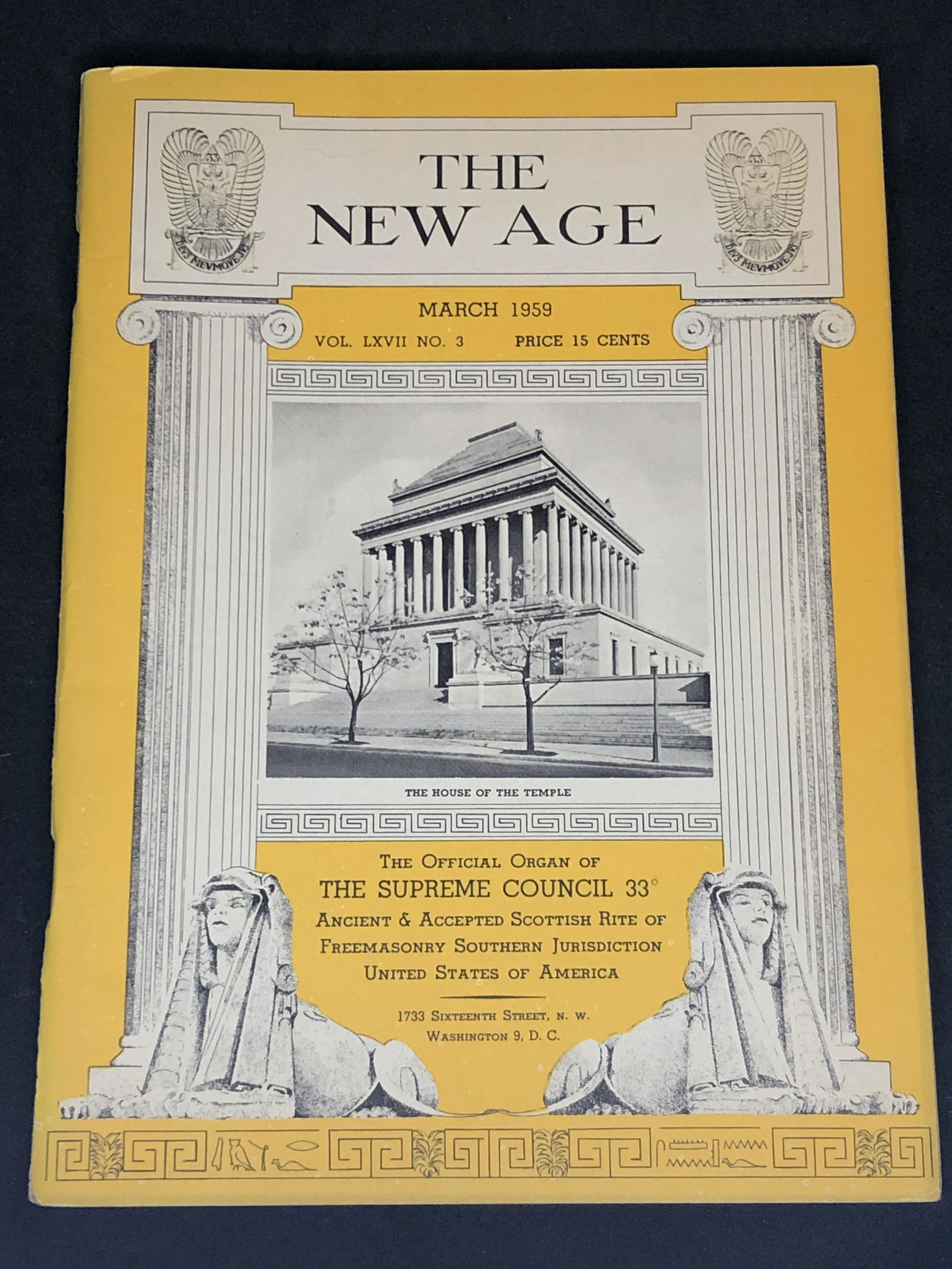 1950s The New Age Free Mason Monthly Publication (1 of 1)