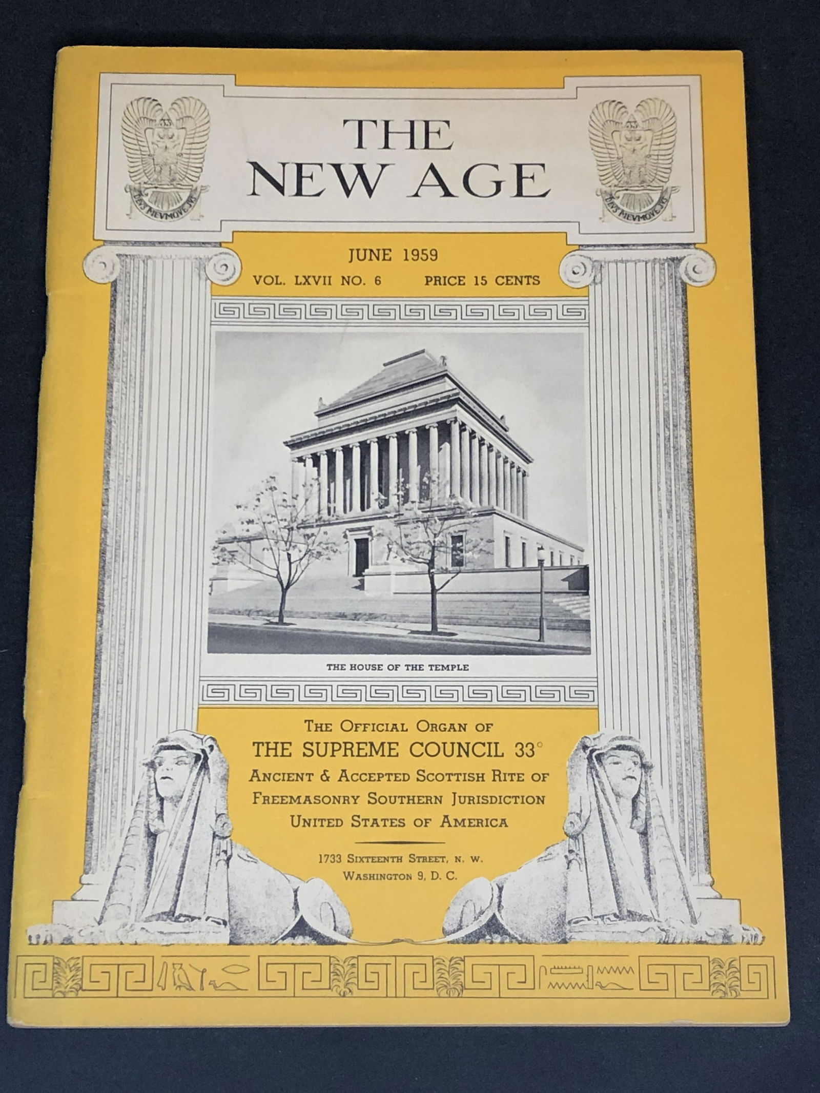 1950s The New Age Free Mason Monthly Publication (1 of 1)
