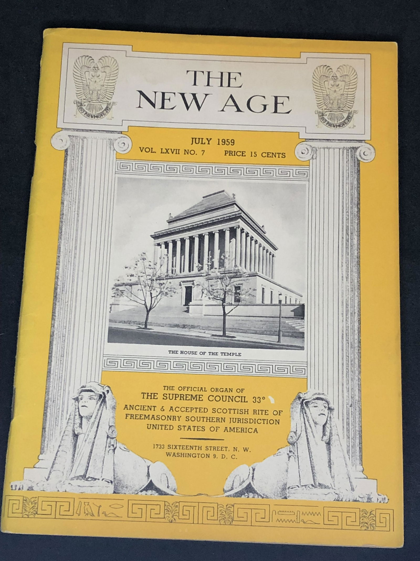 1950s The New Age Free Mason Monthly Publication (1 of 1)