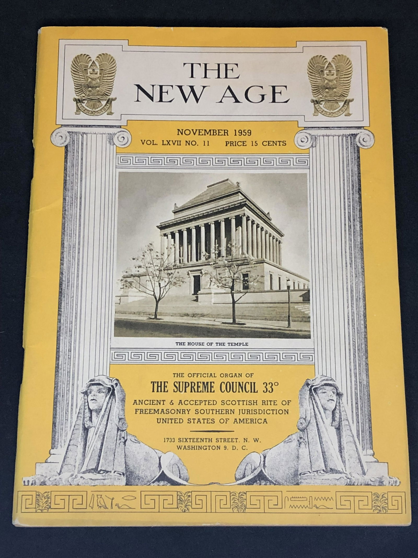 1950s The New Age Free Mason Monthly Publication (1 of 1)