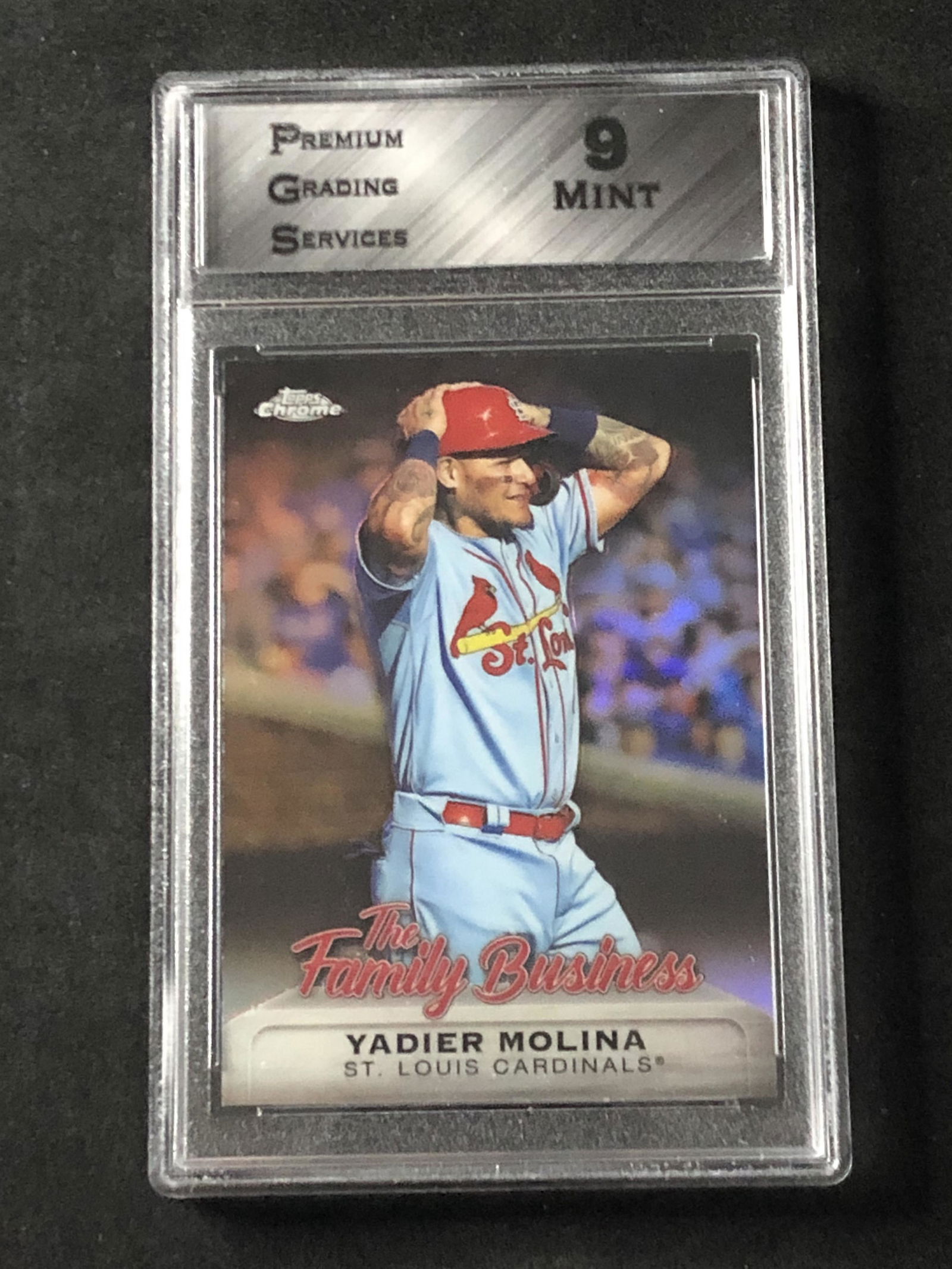Yadier Molina Topps Chrome PGS 9 (1 of 1)