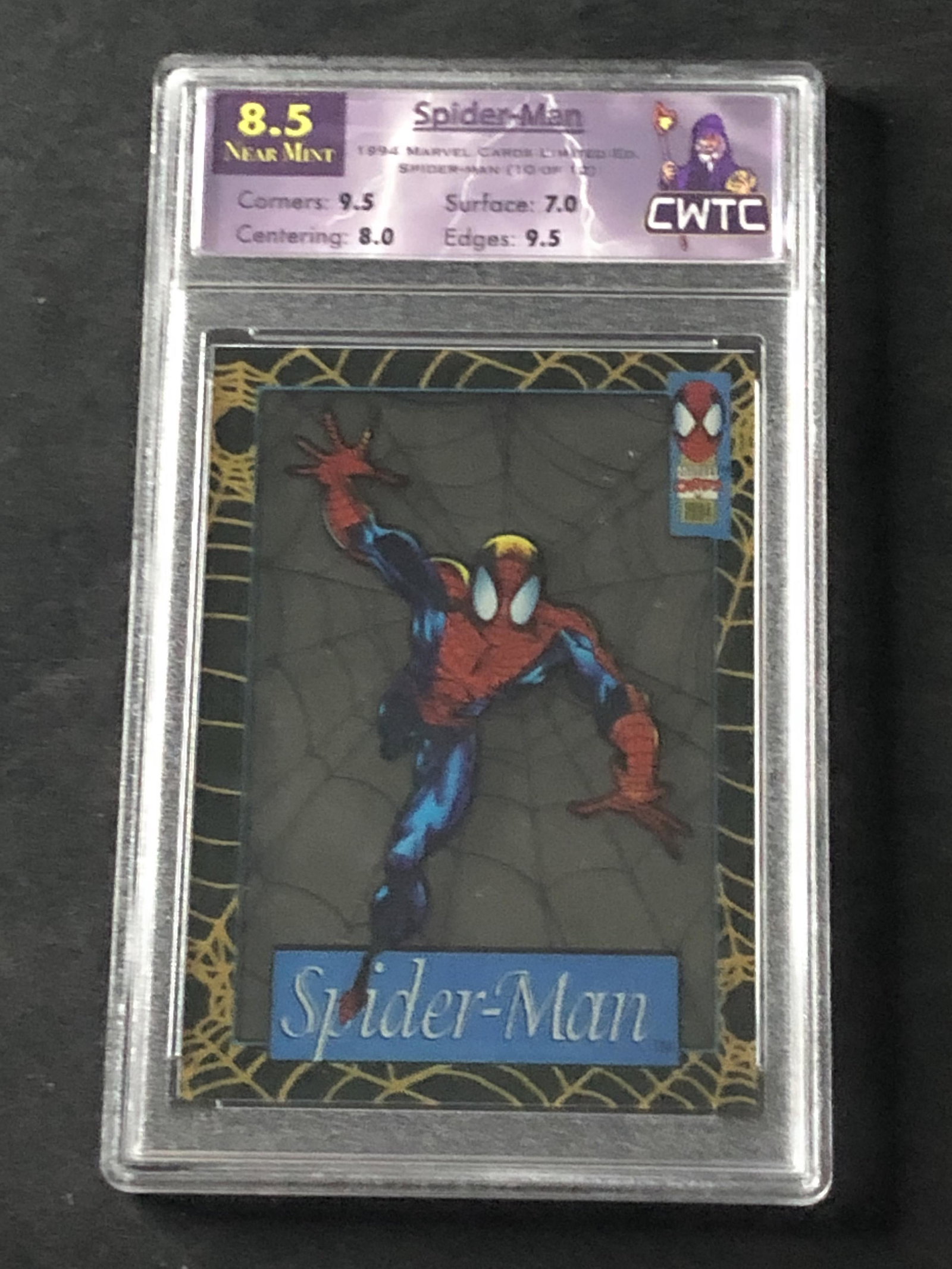 Spider Man Trading Card CWTC 8.5 (1 of 1)
