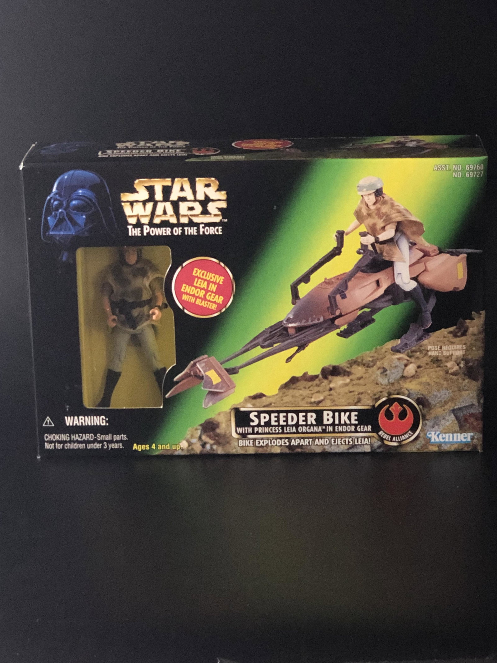 Vintage Kenner Star Wars Speeder Bike- Princess Leia: Vintage Retired Star Wars- In great condition!