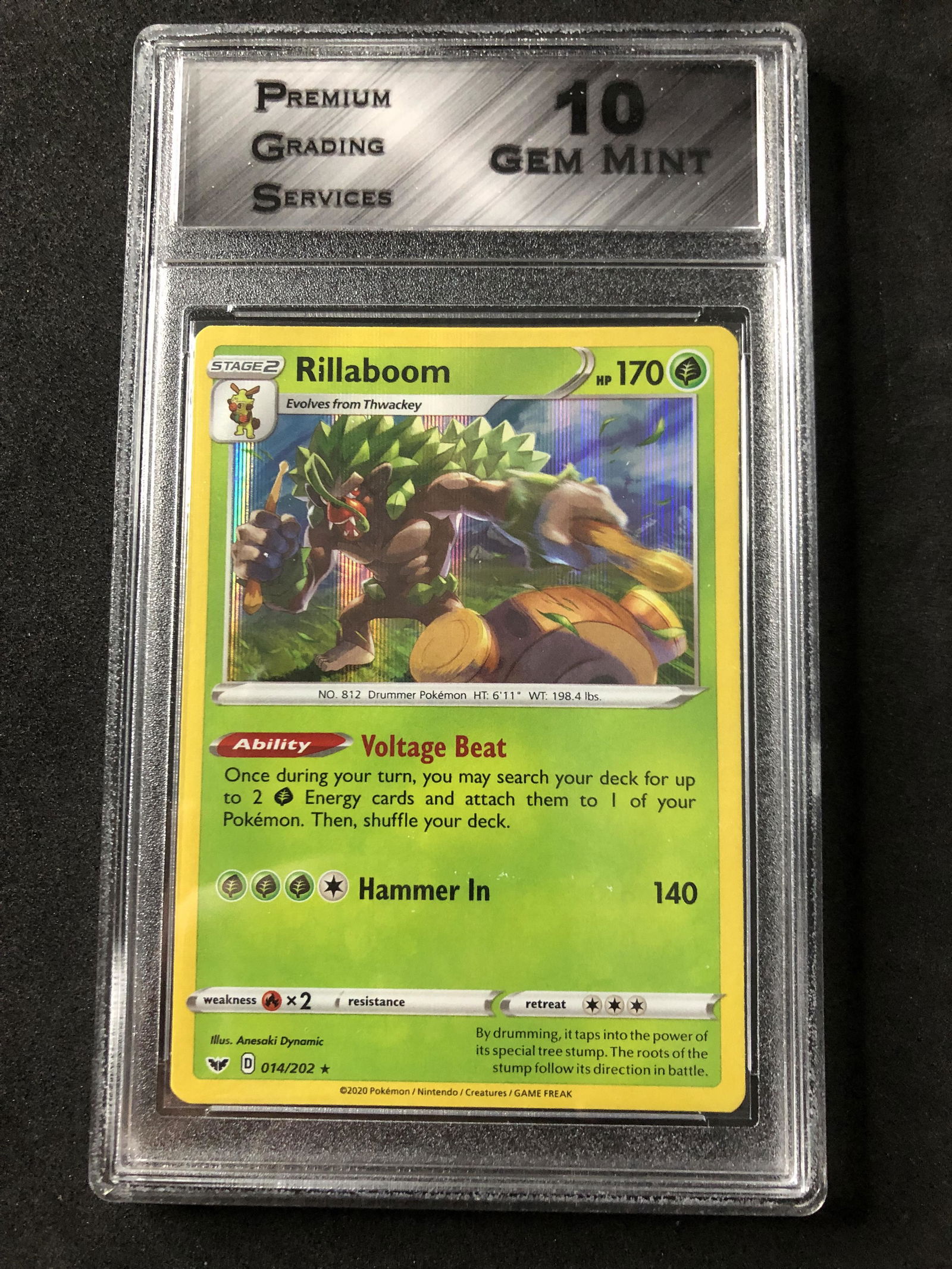 Rillaboom Holo PGS 10 (1 of 1)