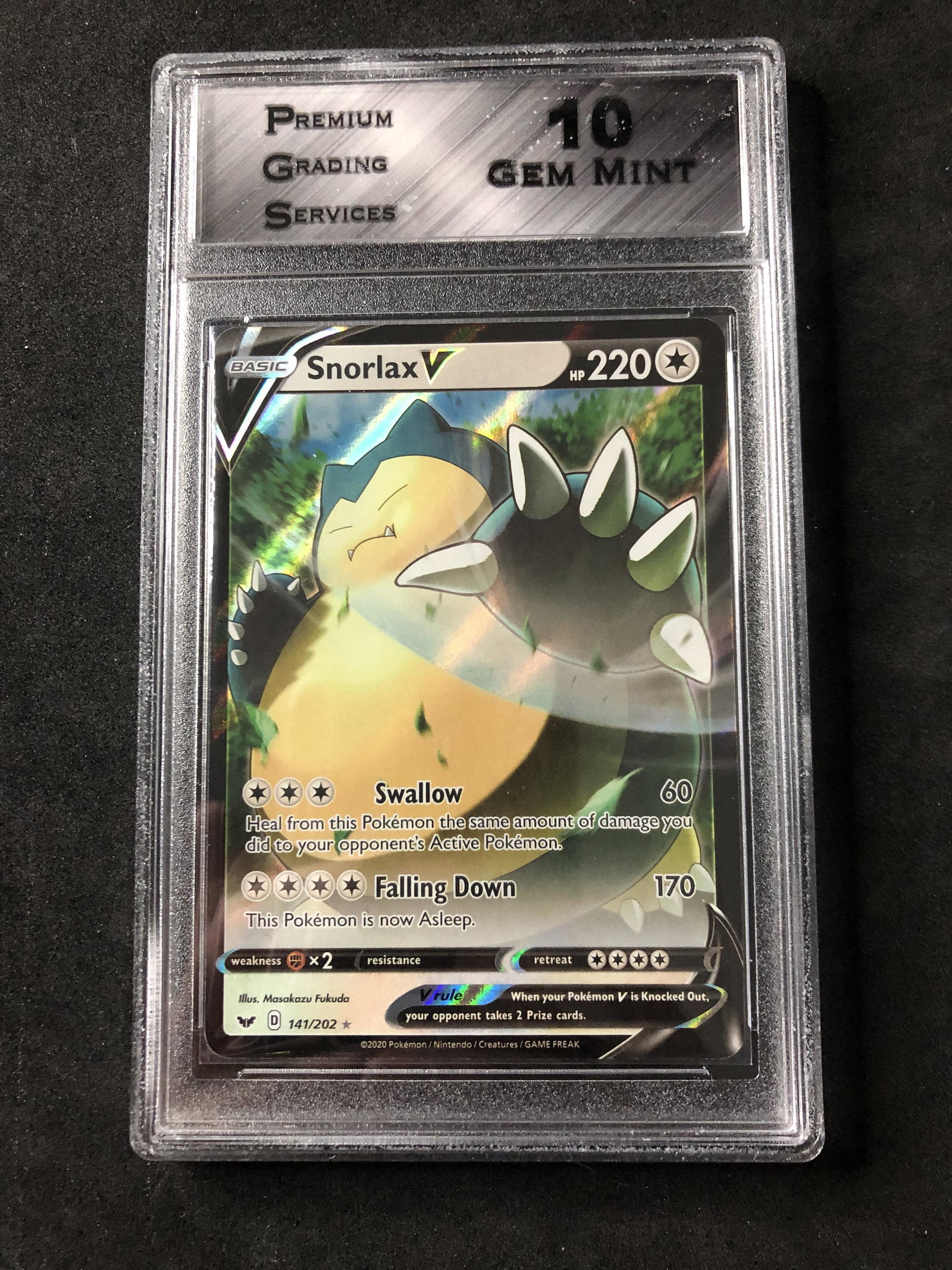 Snorlax V PGS 10 (1 of 1)