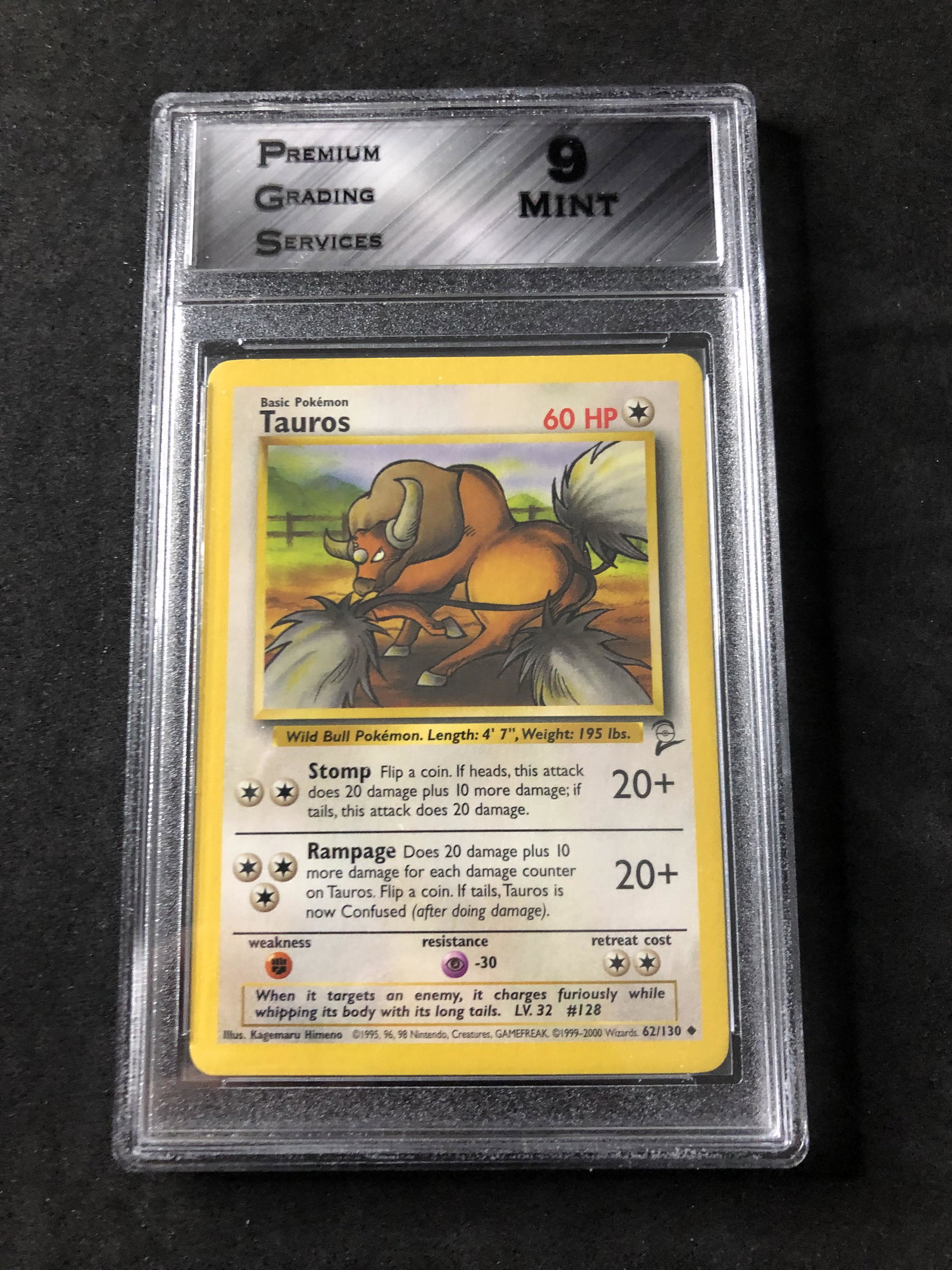 Base Set 2 Tauros PGS 9 (1 of 1)