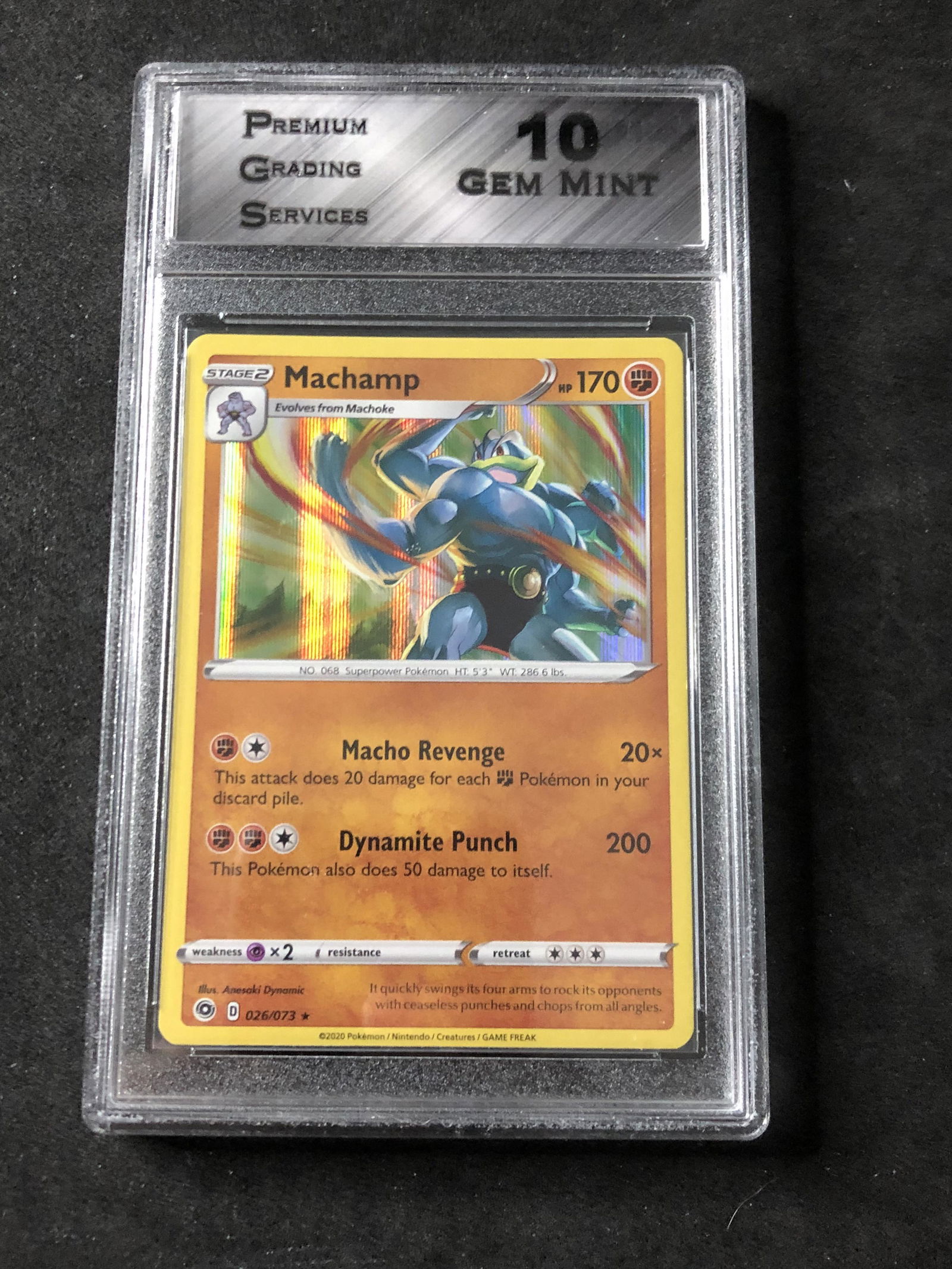 Machamp Holo PGS 10 (1 of 1)