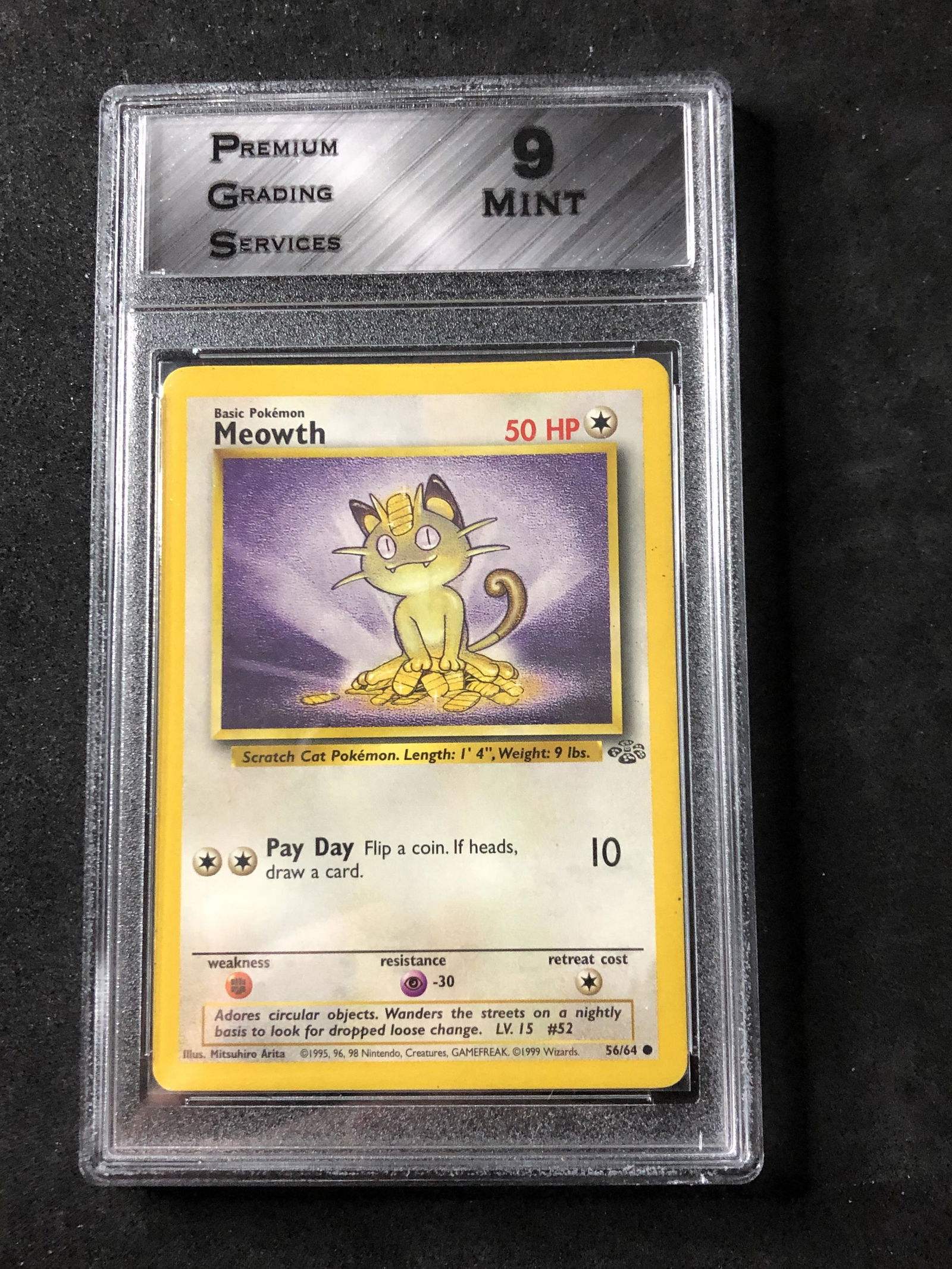 Jungle Set Meowth PGS 9 (1 of 1)