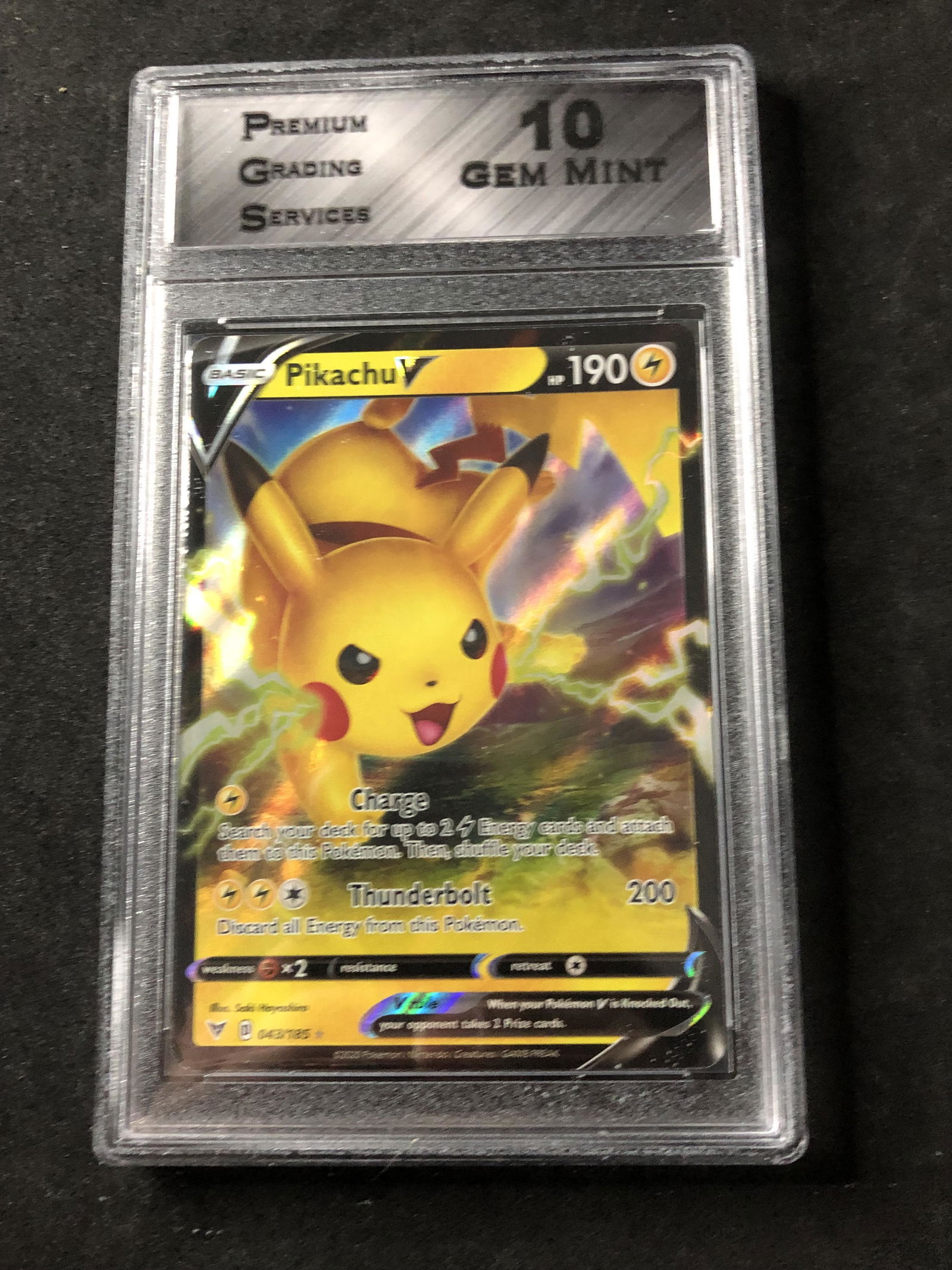 Pikachu V PGS 10 (1 of 1)