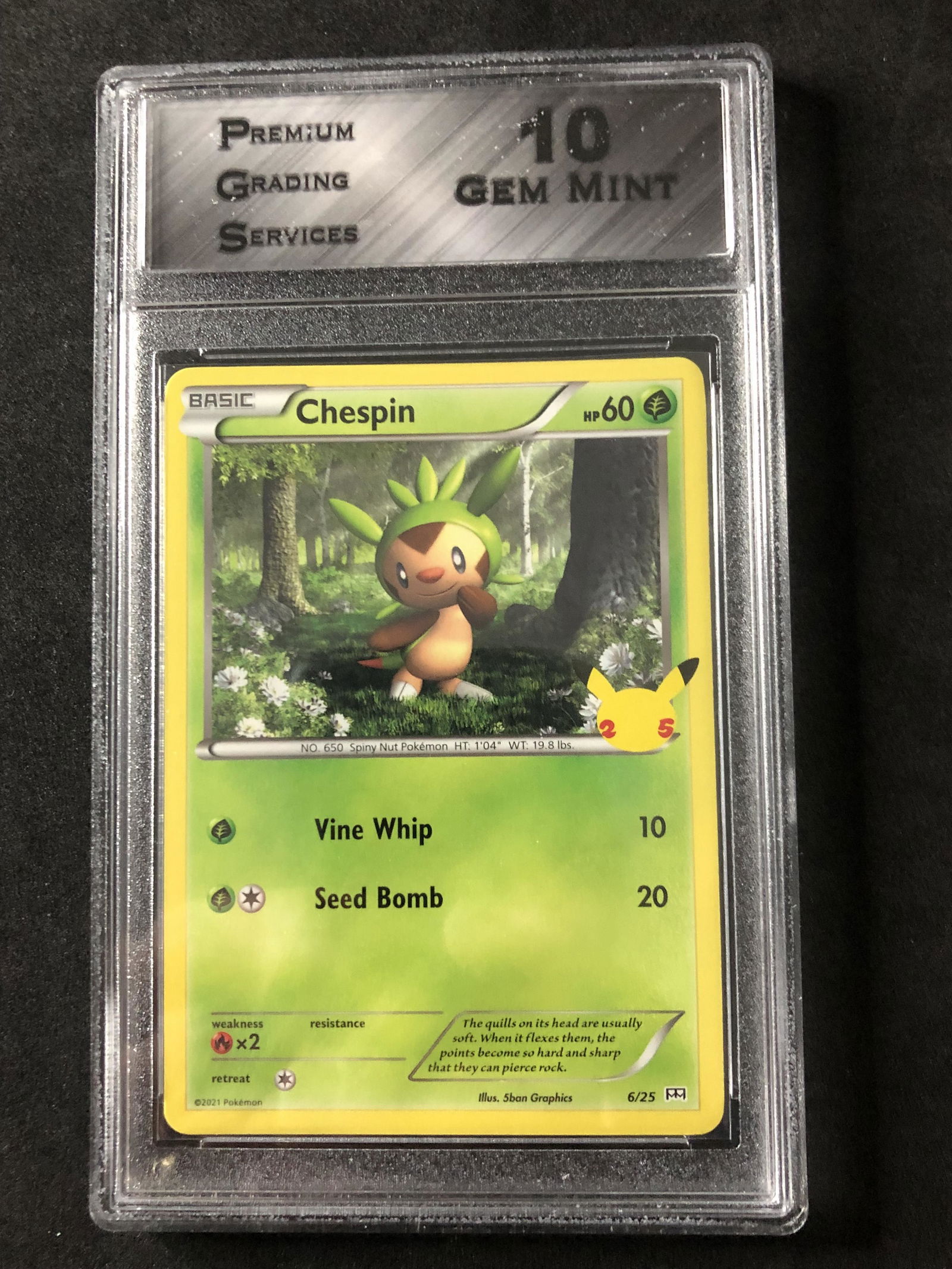 Chespin 25th Ann. 6/25 PGS 10 (1 of 1)