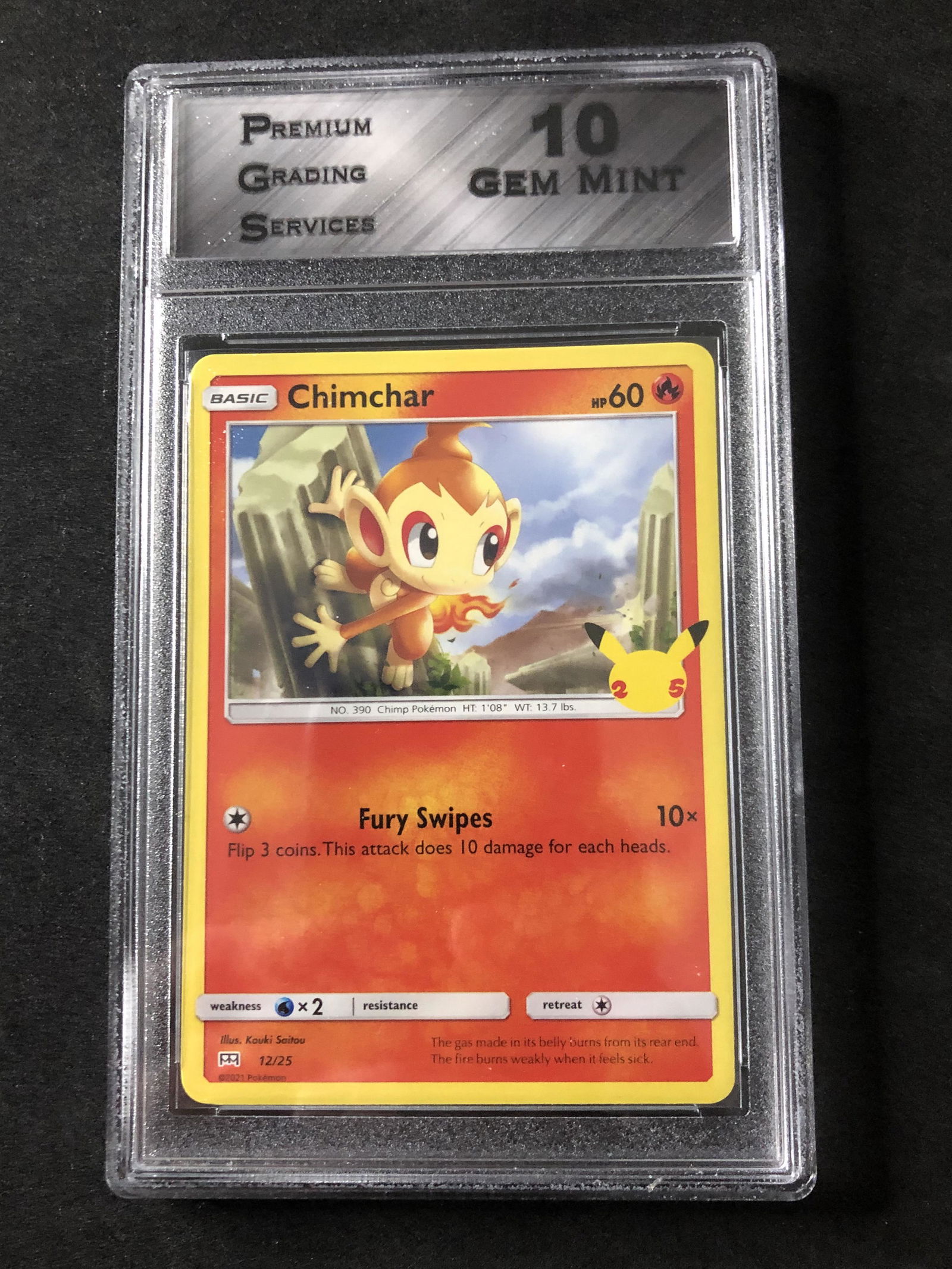 Chimchar 25th Ann. 12/25 PGS 10 (1 of 1)