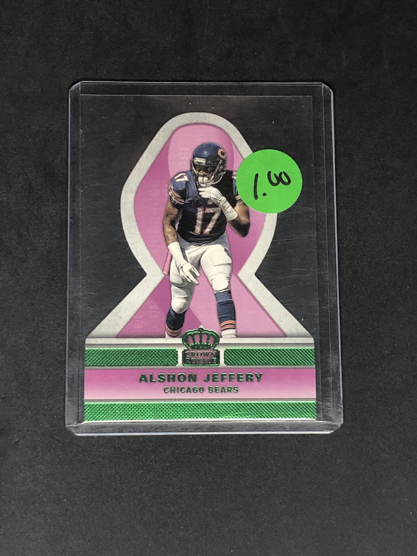 Alshon Jeffery Panini Crown Royale Die-Cut: Sports Trading Card